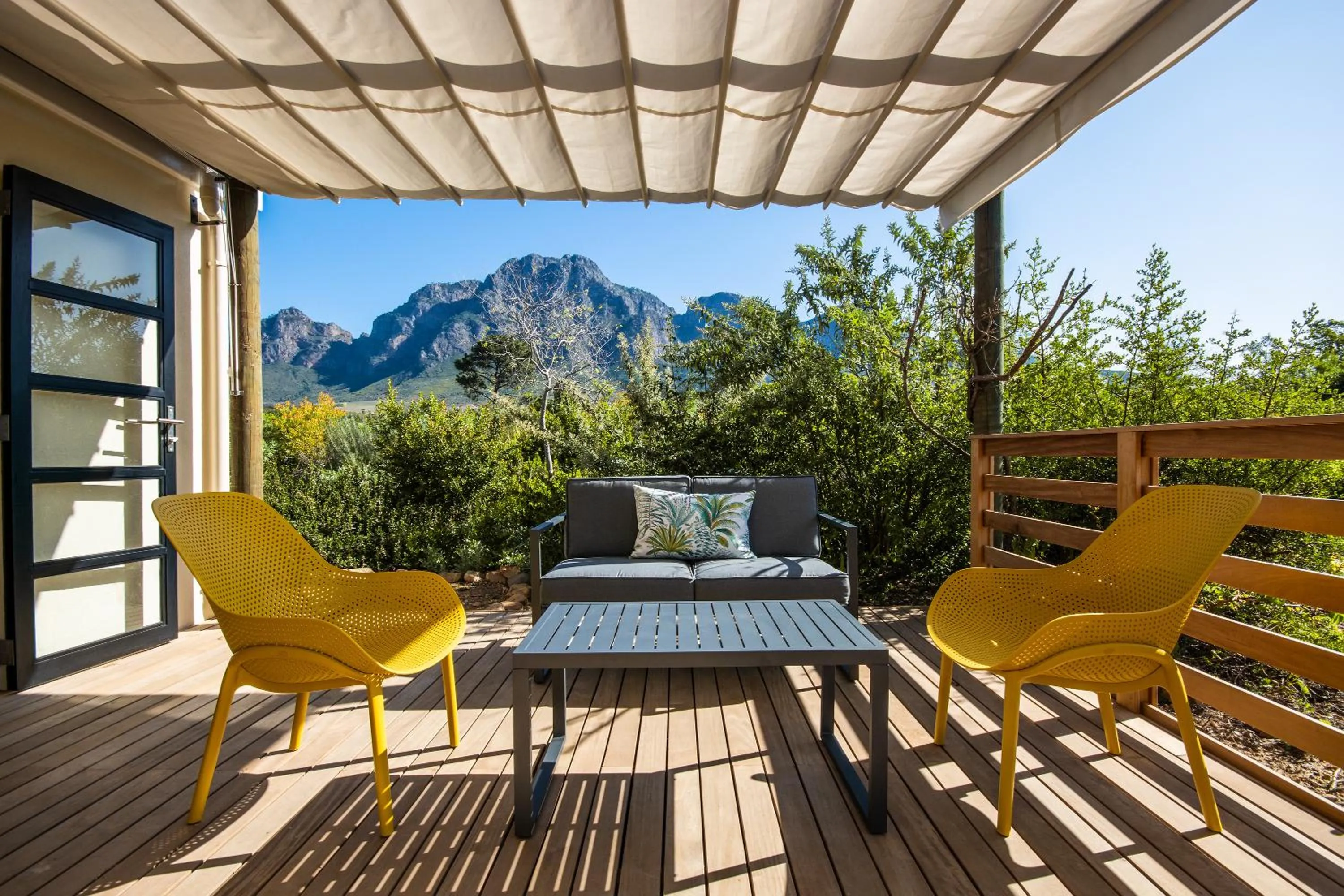 Patio in Boschendal Farm Estate