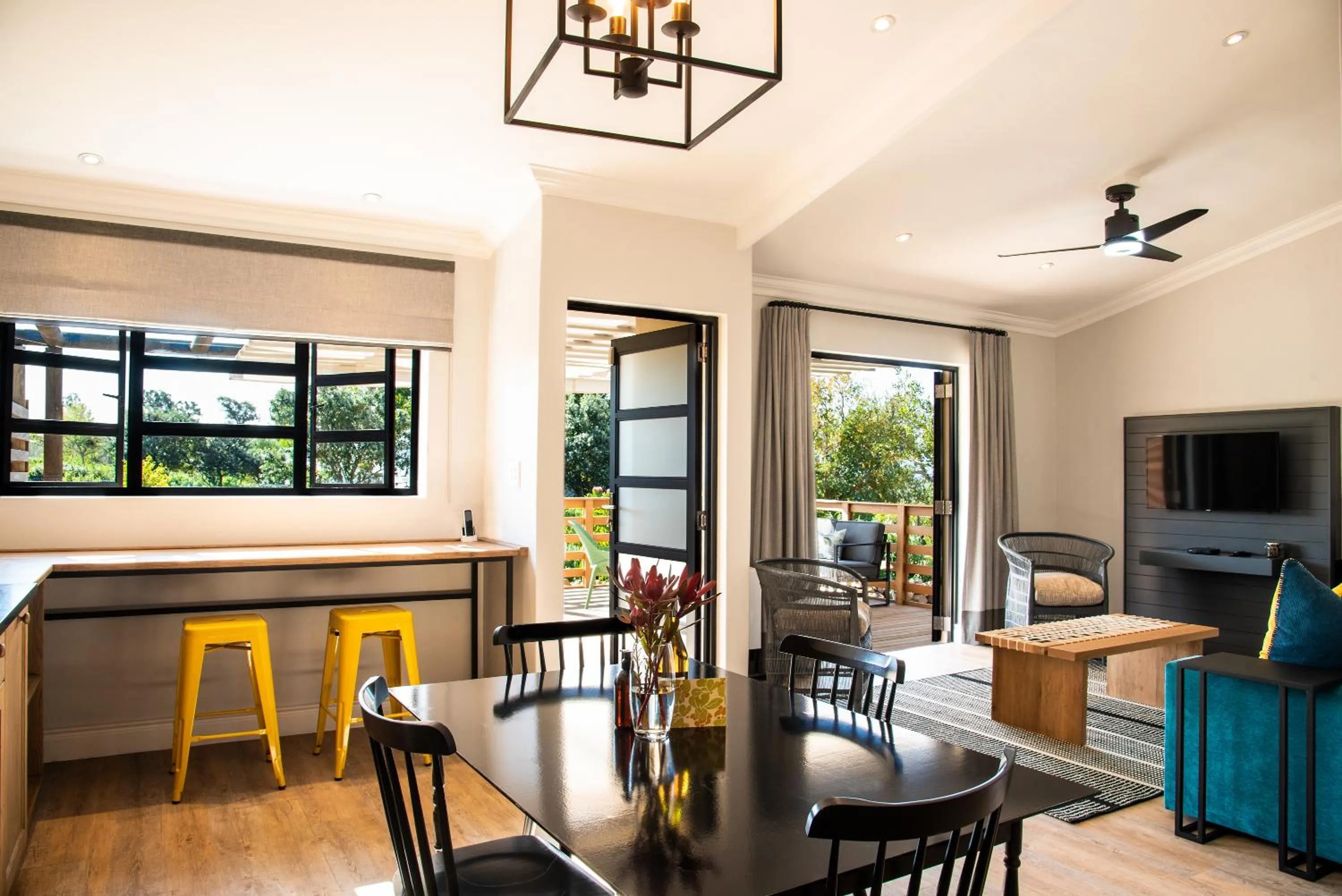 Living room in Boschendal Farm Estate