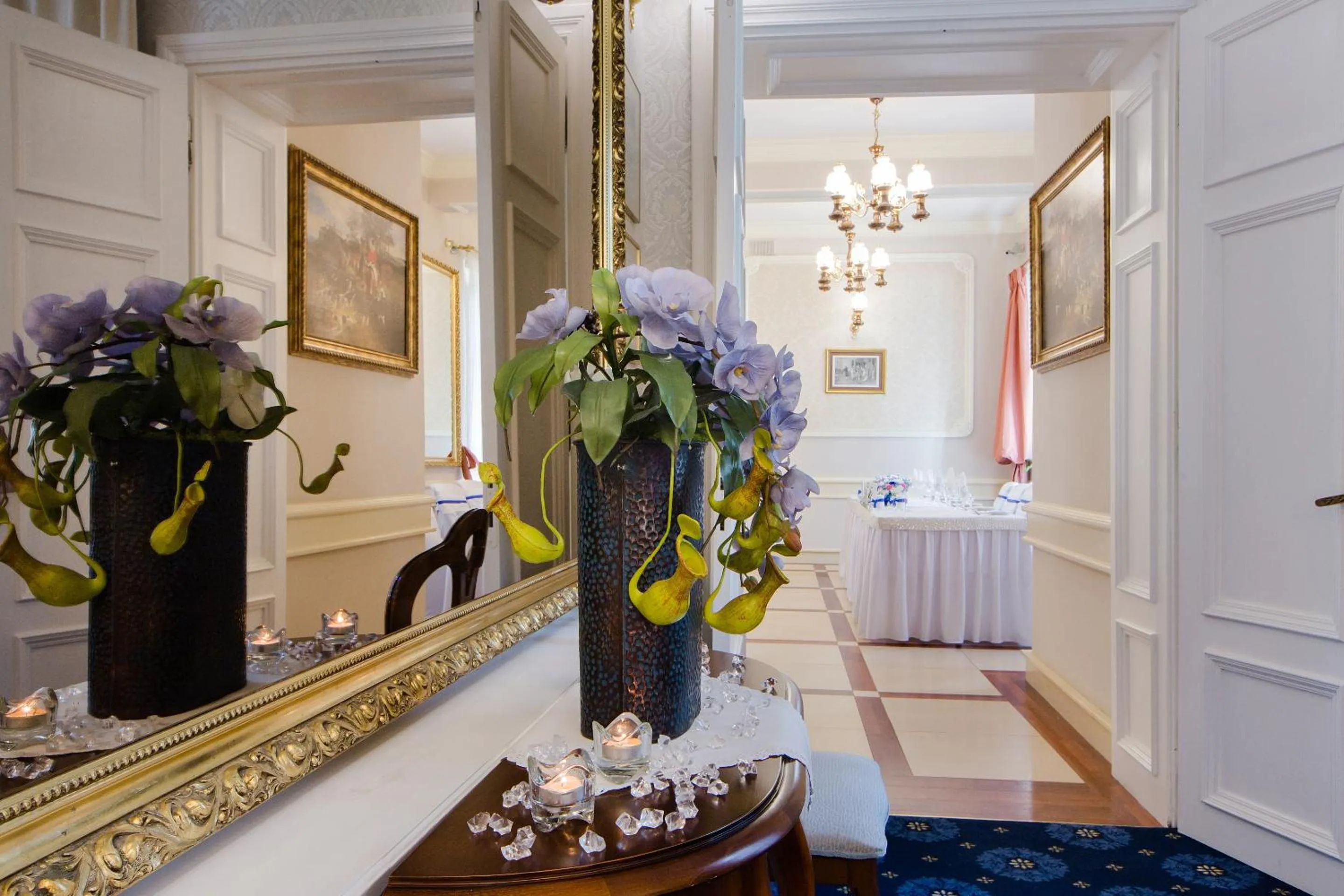 Lobby or reception in Dwór Hetman