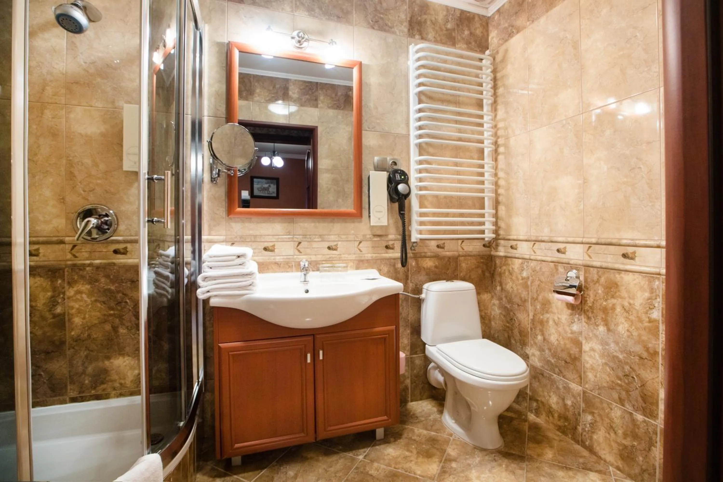 Bathroom in Dwór Hetman