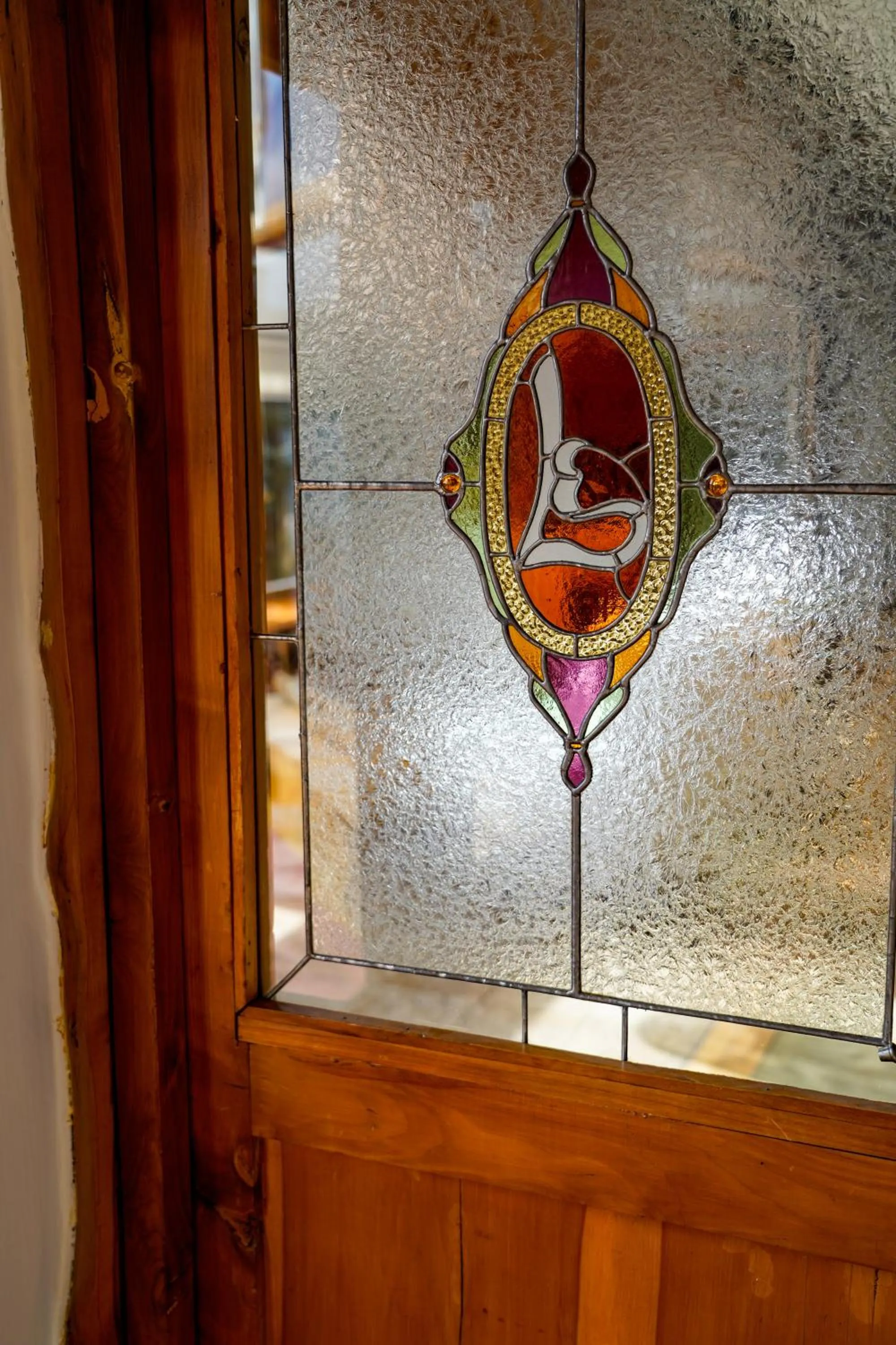 Decorative detail in Posada La Escondida