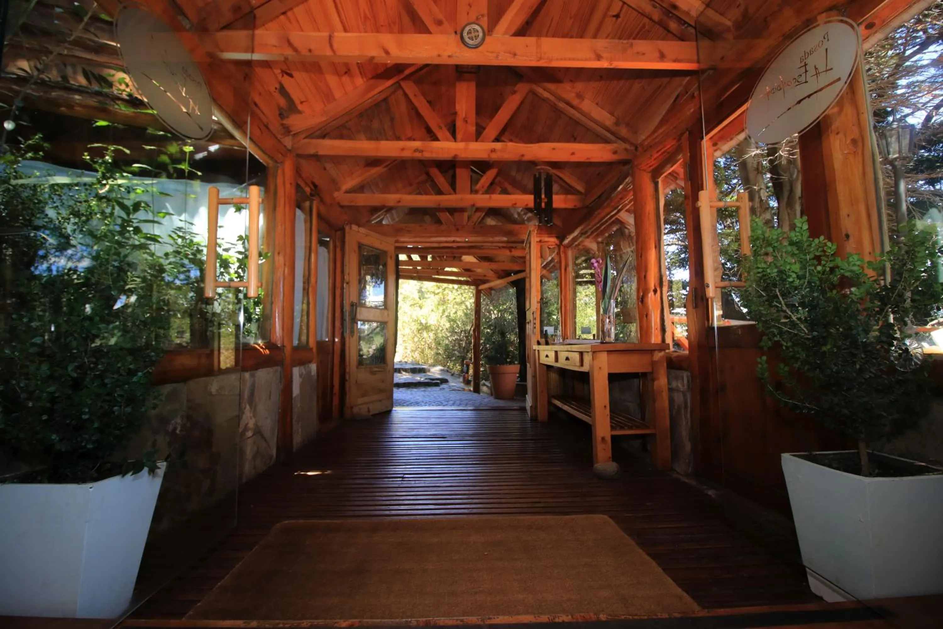 Lobby or reception in Posada La Escondida