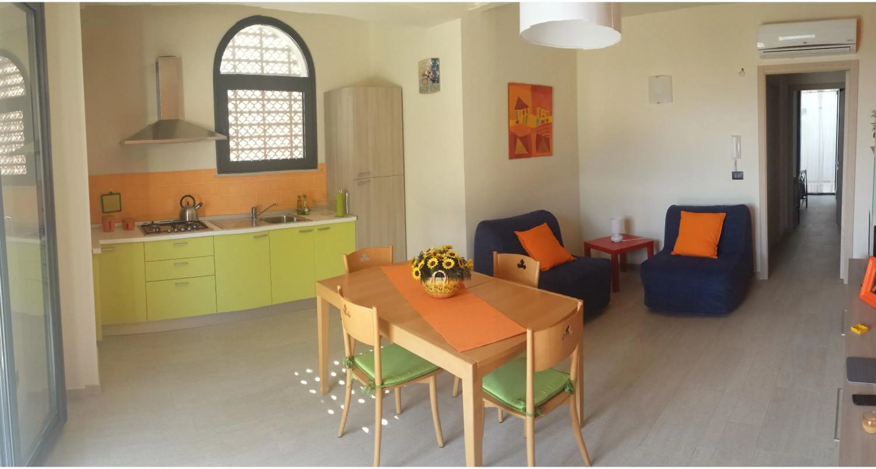 Kitchen or kitchenette in Appartamento Arancione Taormina