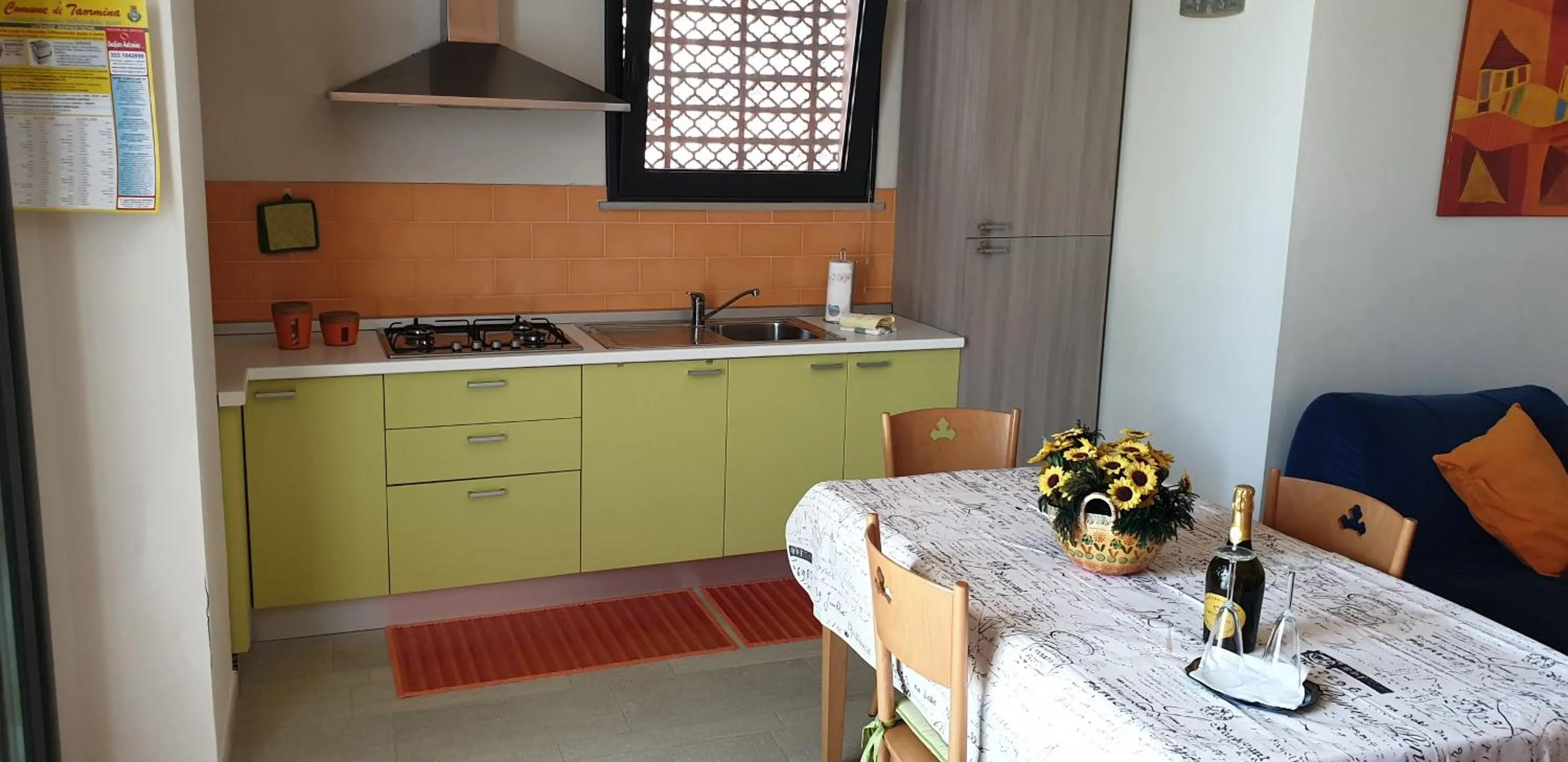 Dining area in Appartamento Arancione Taormina