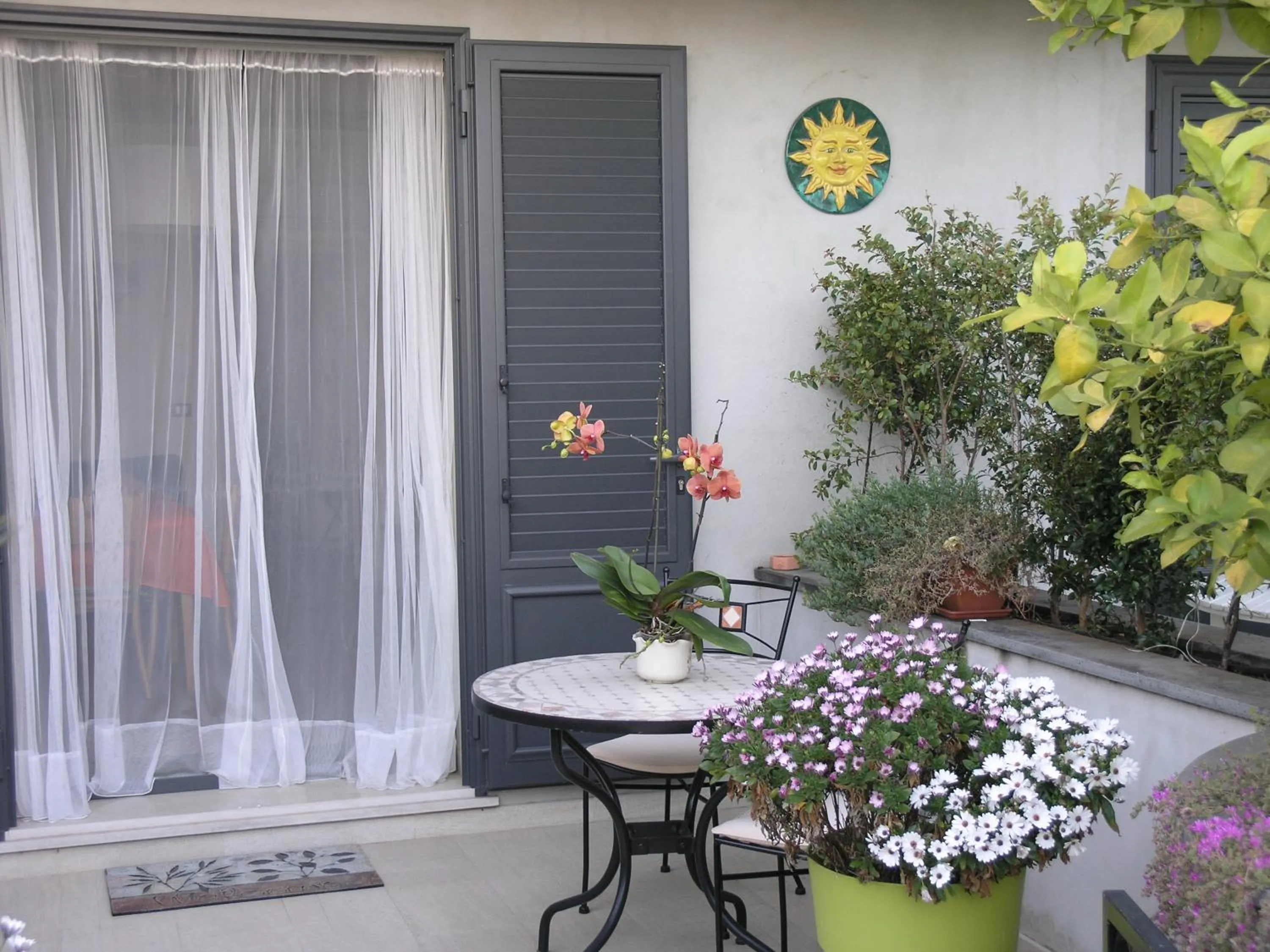 Balcony/Terrace in Appartamento Arancione Taormina