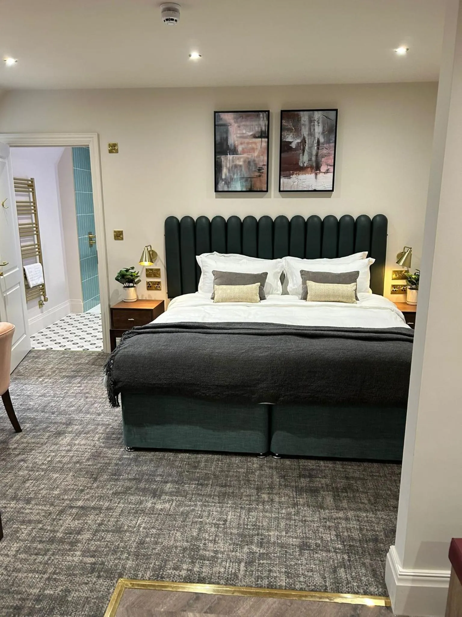 Bed in The Hillbrook Hotel & Spa - Sherborne