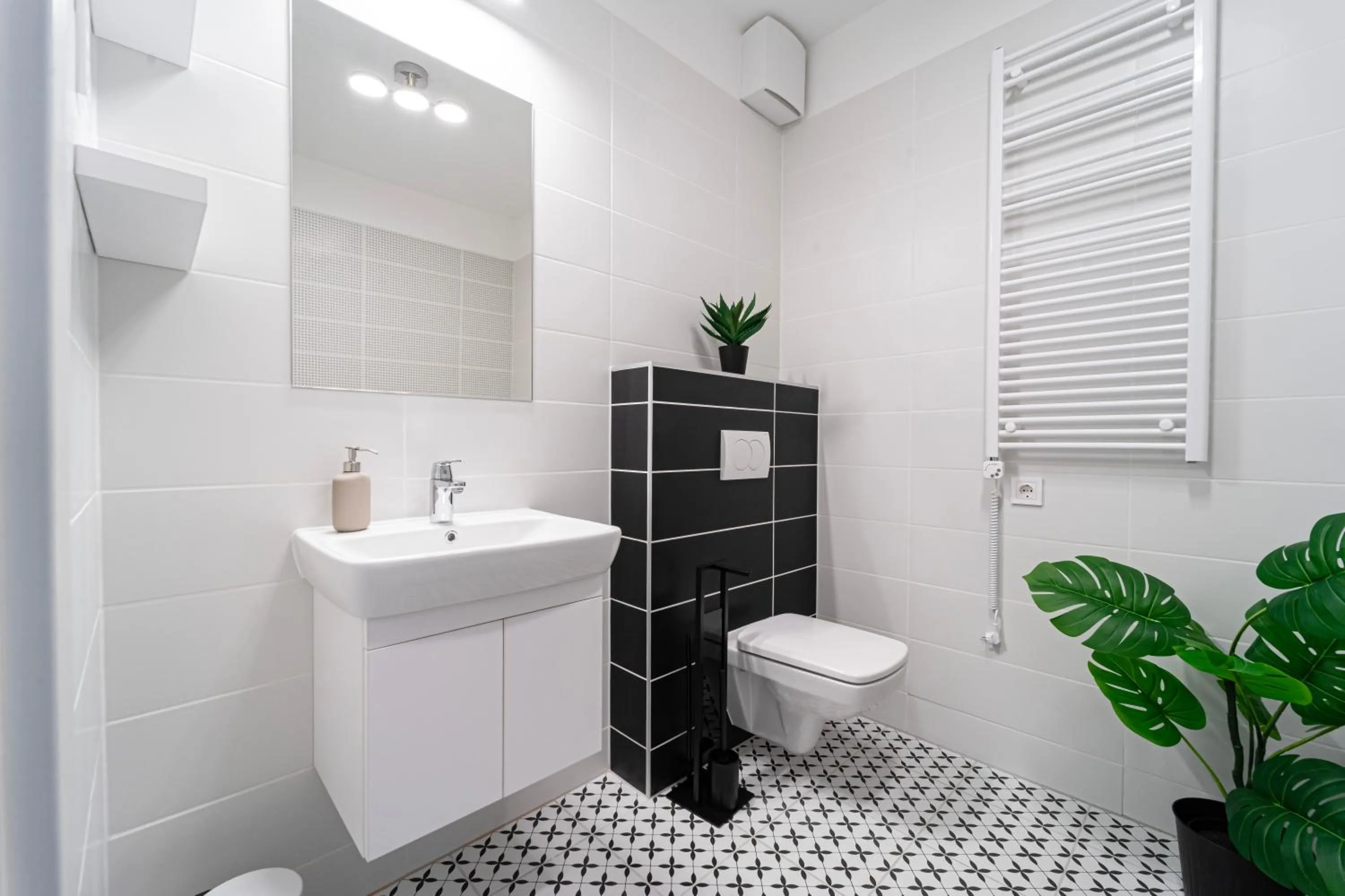 Toilet in Spirit Apartments by FirstHost