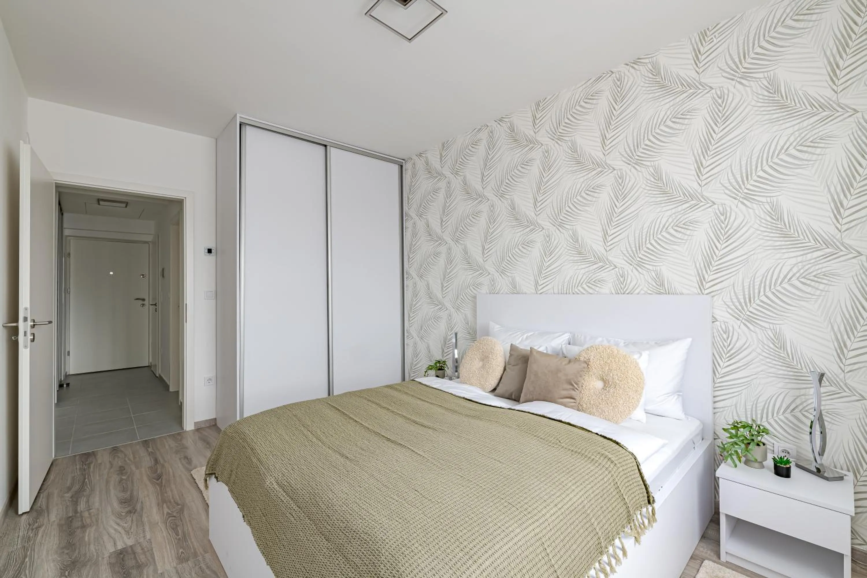 Facade/entrance, Bed in Spirit Apartments by FirstHost