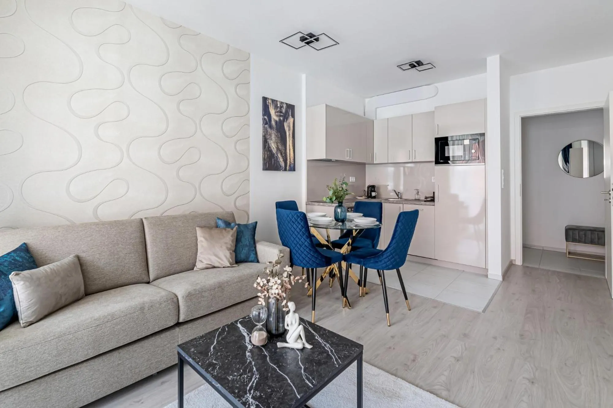 Coffee/tea facilities in Spirit Apartments by FirstHost