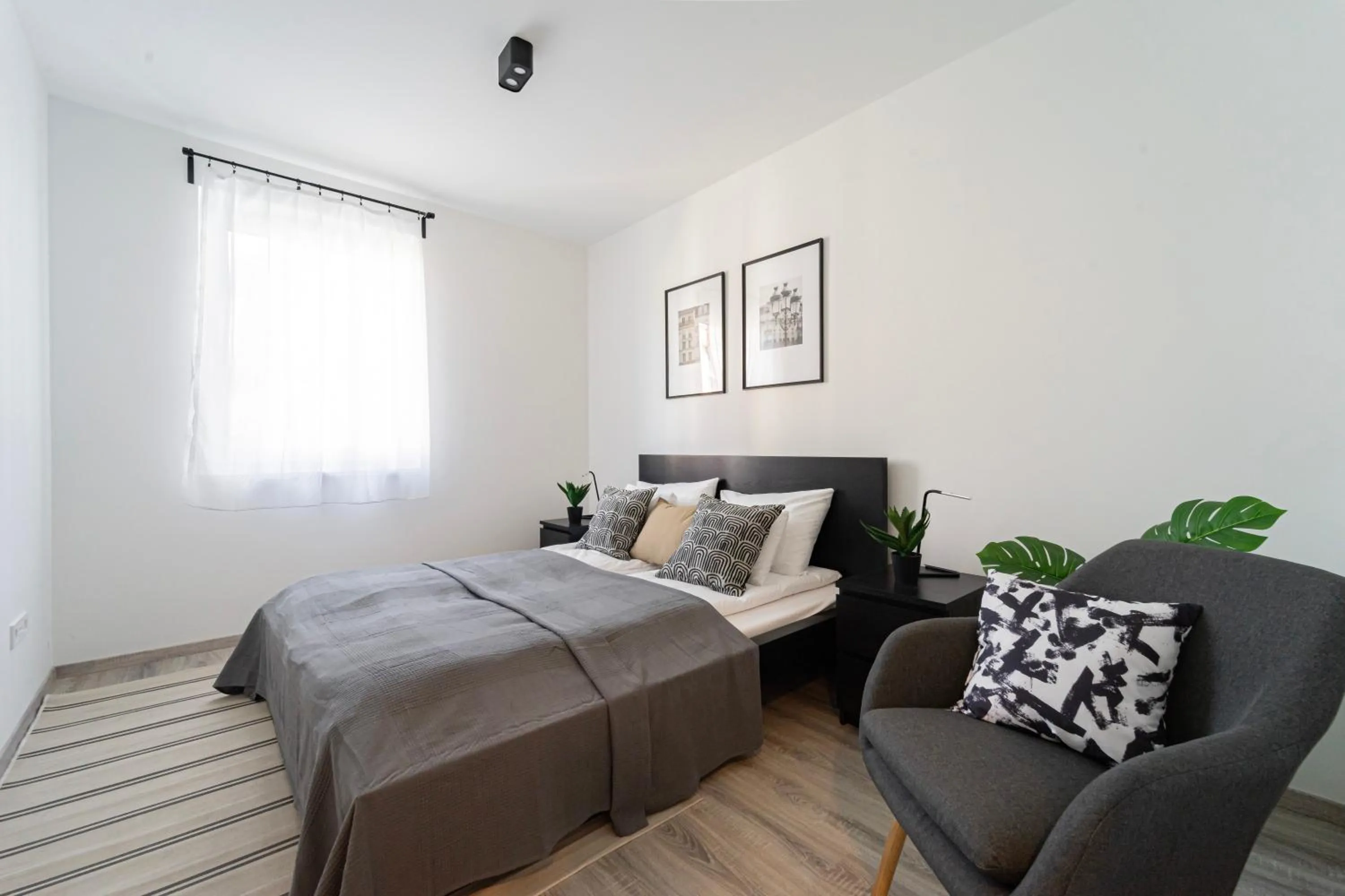 Bed in Spirit Apartments by FirstHost