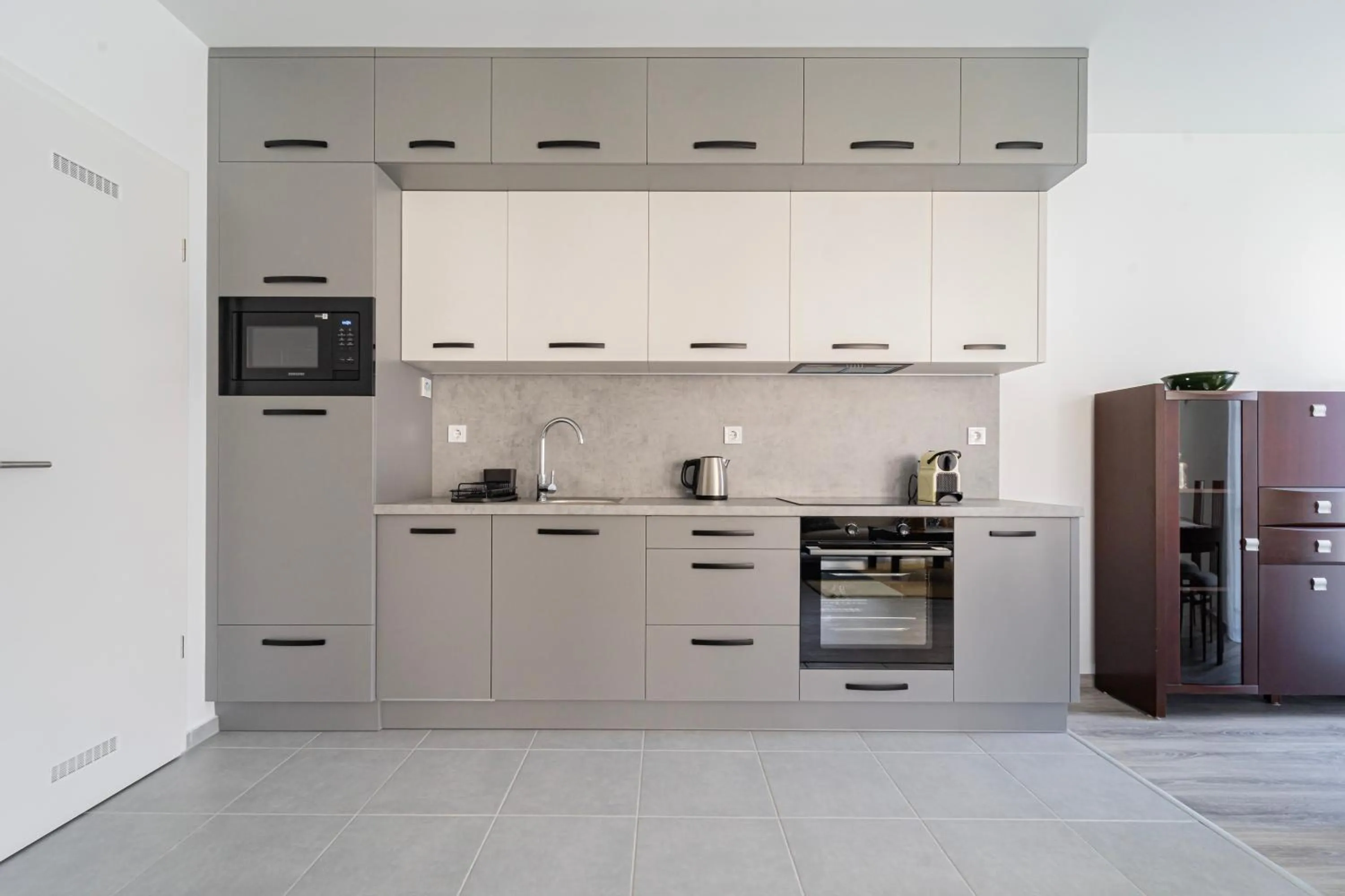 Coffee/tea facilities in Spirit Apartments by FirstHost