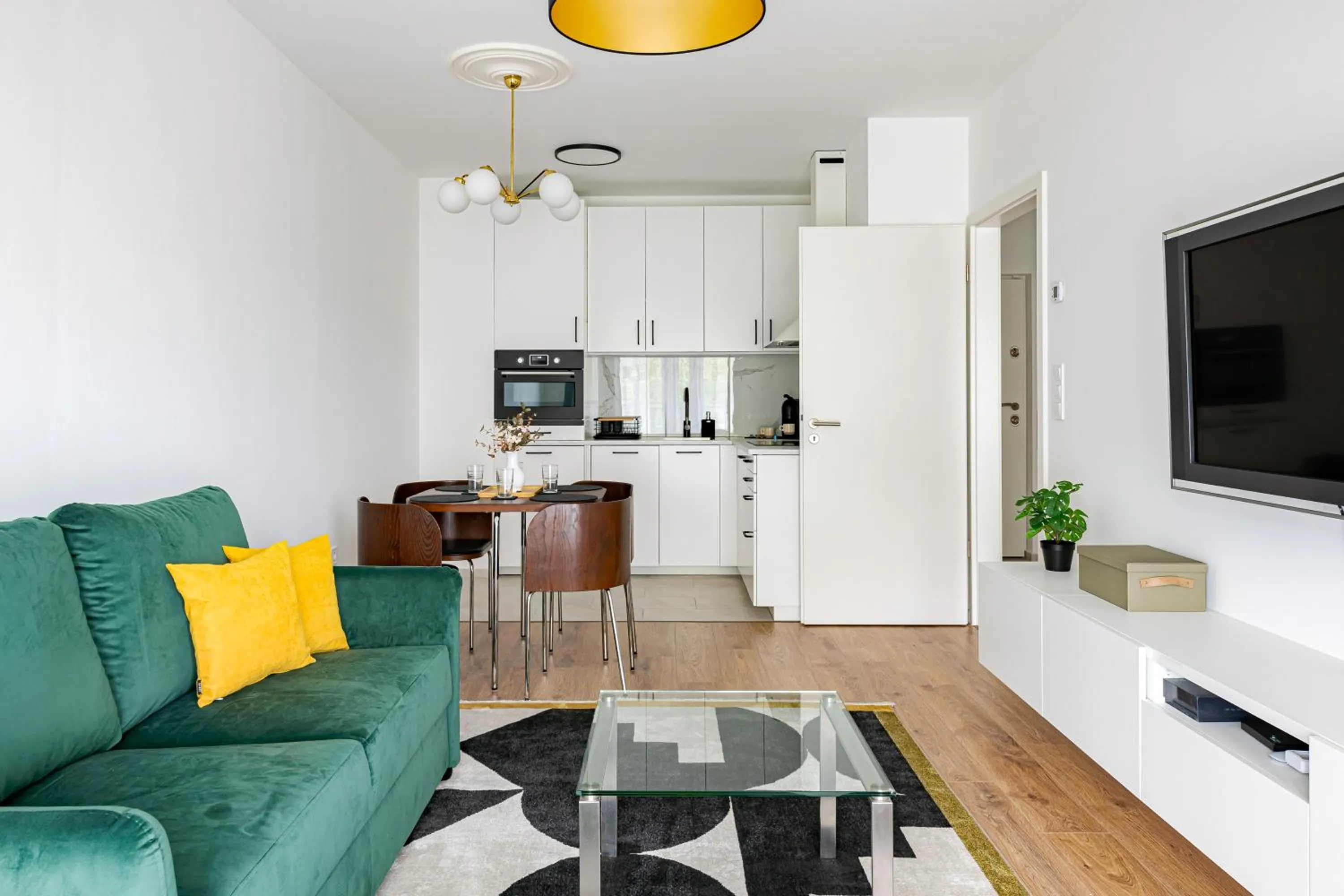 Communal lounge/ TV room in Spirit Apartments by FirstHost