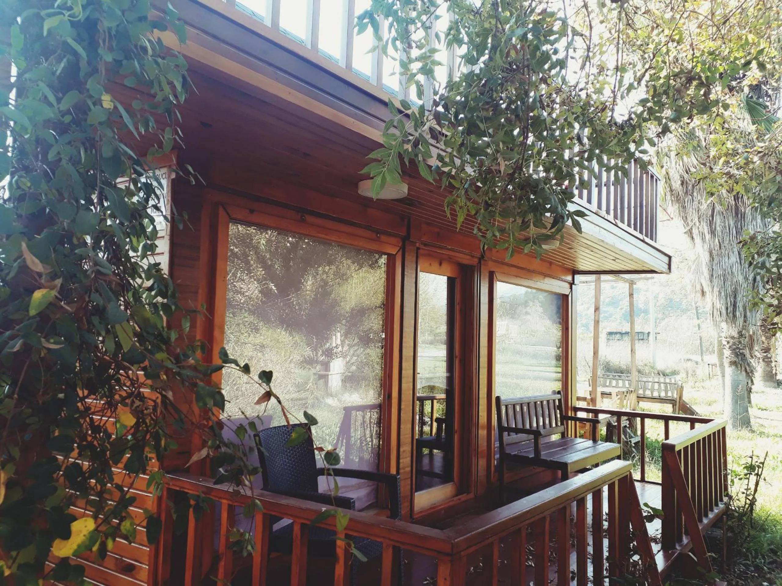 Balcony/Terrace in Otantik Tas Ev