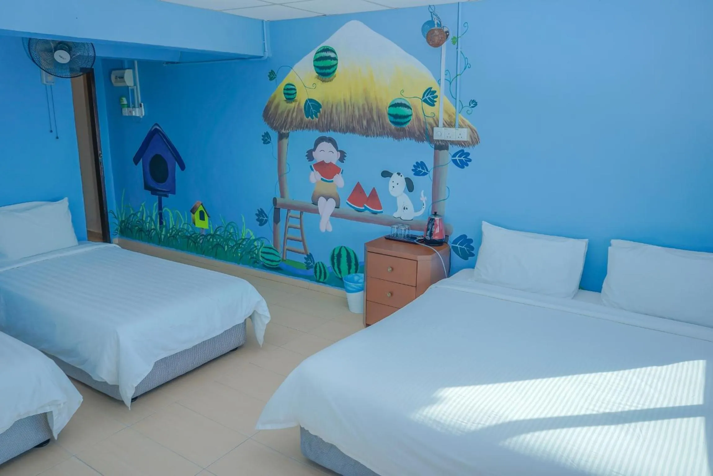 Bed in LABIS SUNRISE FARM STAY