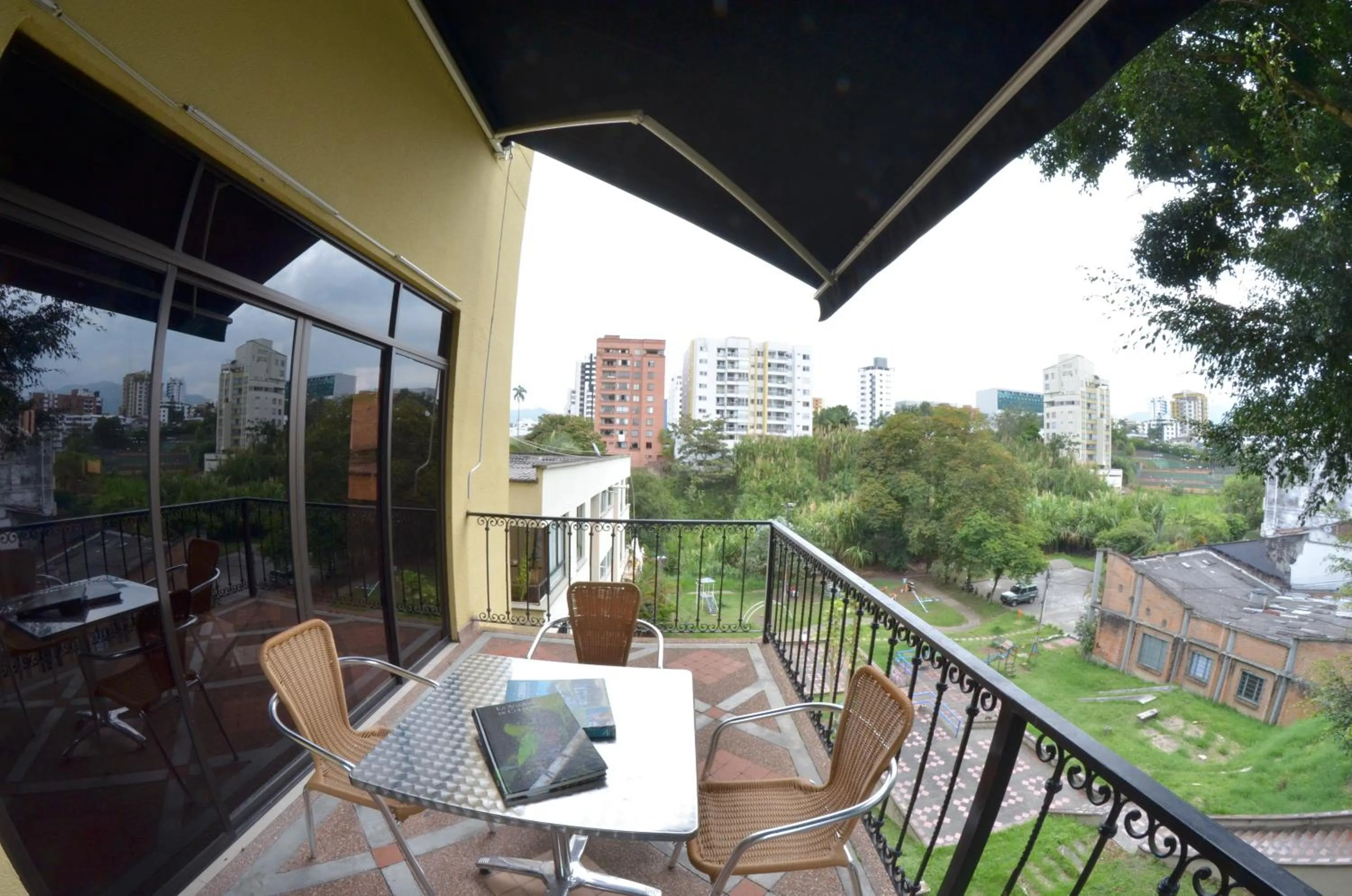 Balcony/Terrace in Hotel Pinares Plaza