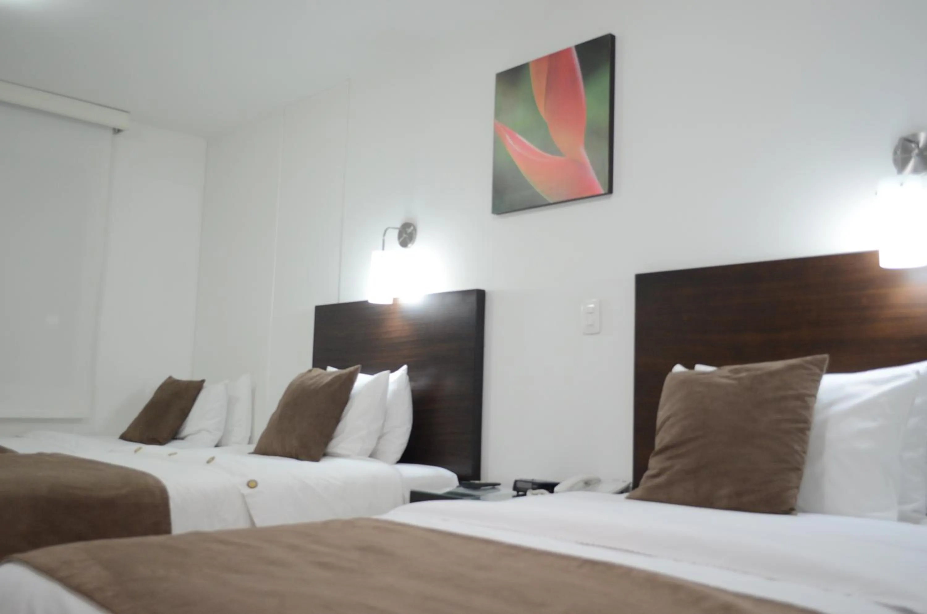 Decorative detail, Bed in Hotel Pinares Plaza