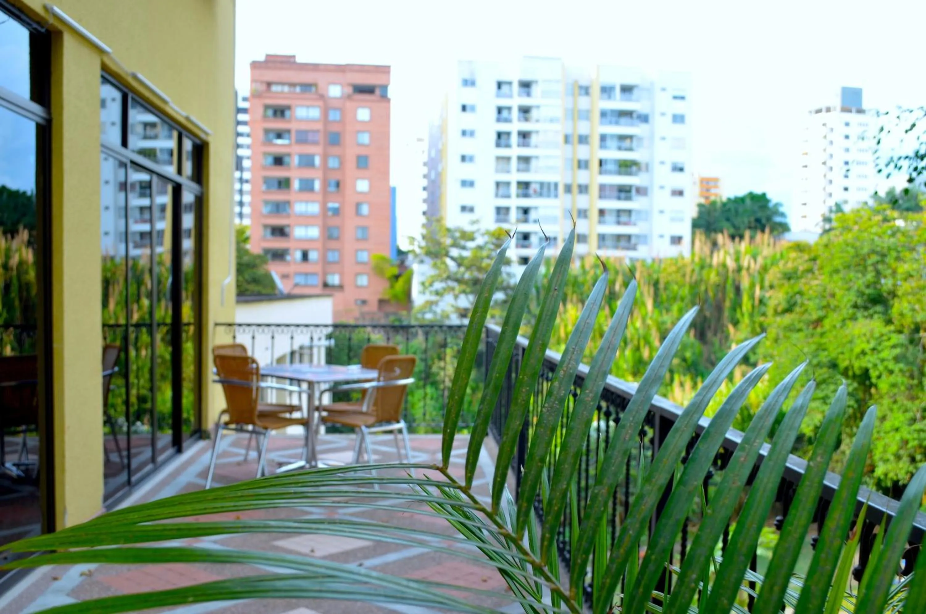 Balcony/Terrace in Hotel Pinares Plaza