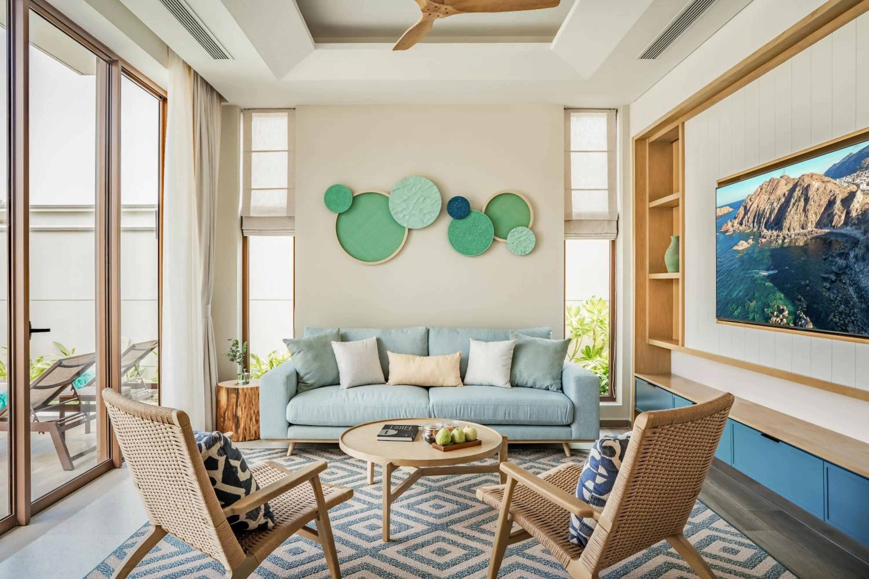Living room in The Ocean Resort by Fusion Quy Nhon