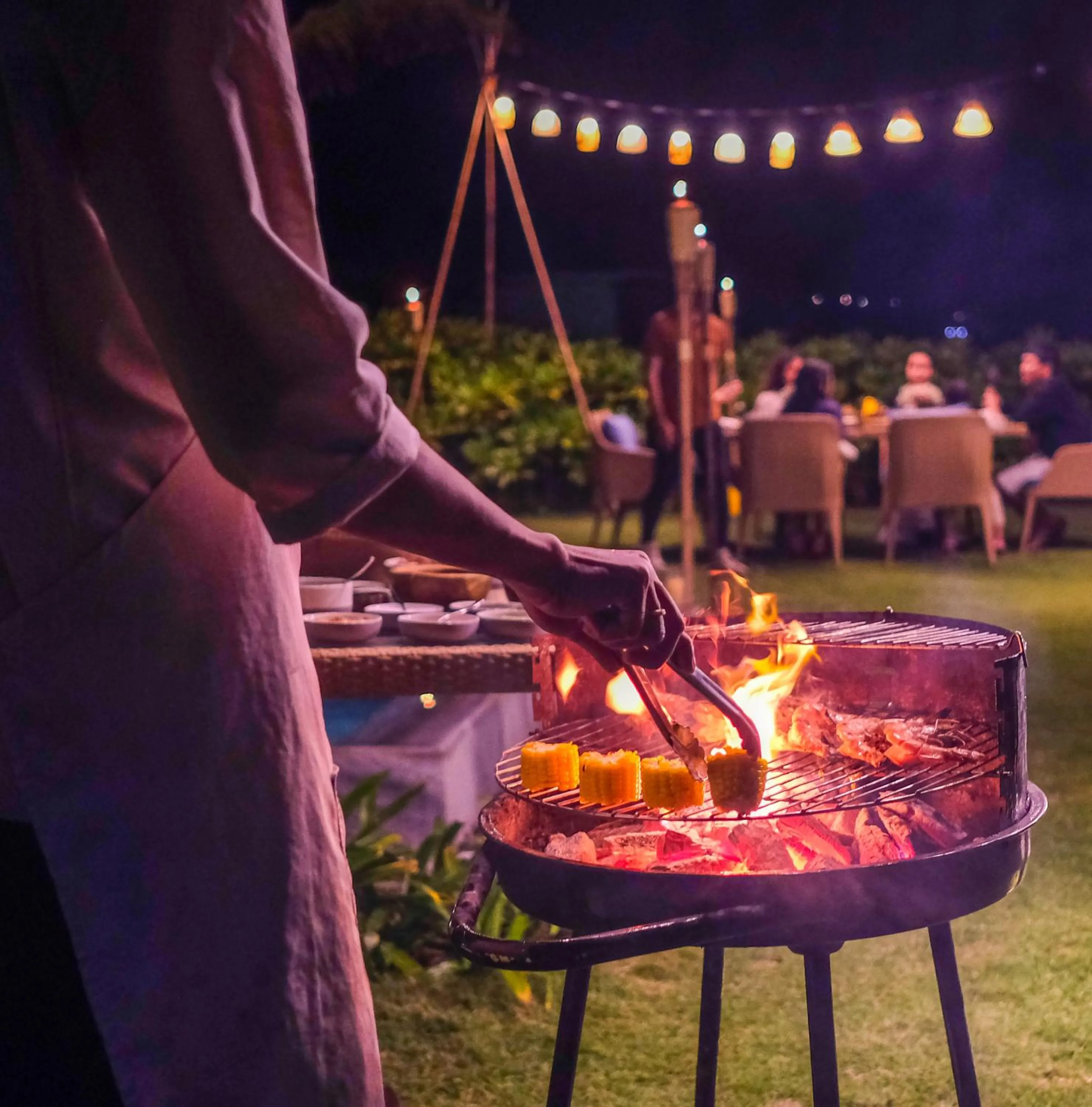 BBQ facilities in The Ocean Resort by Fusion Quy Nhon