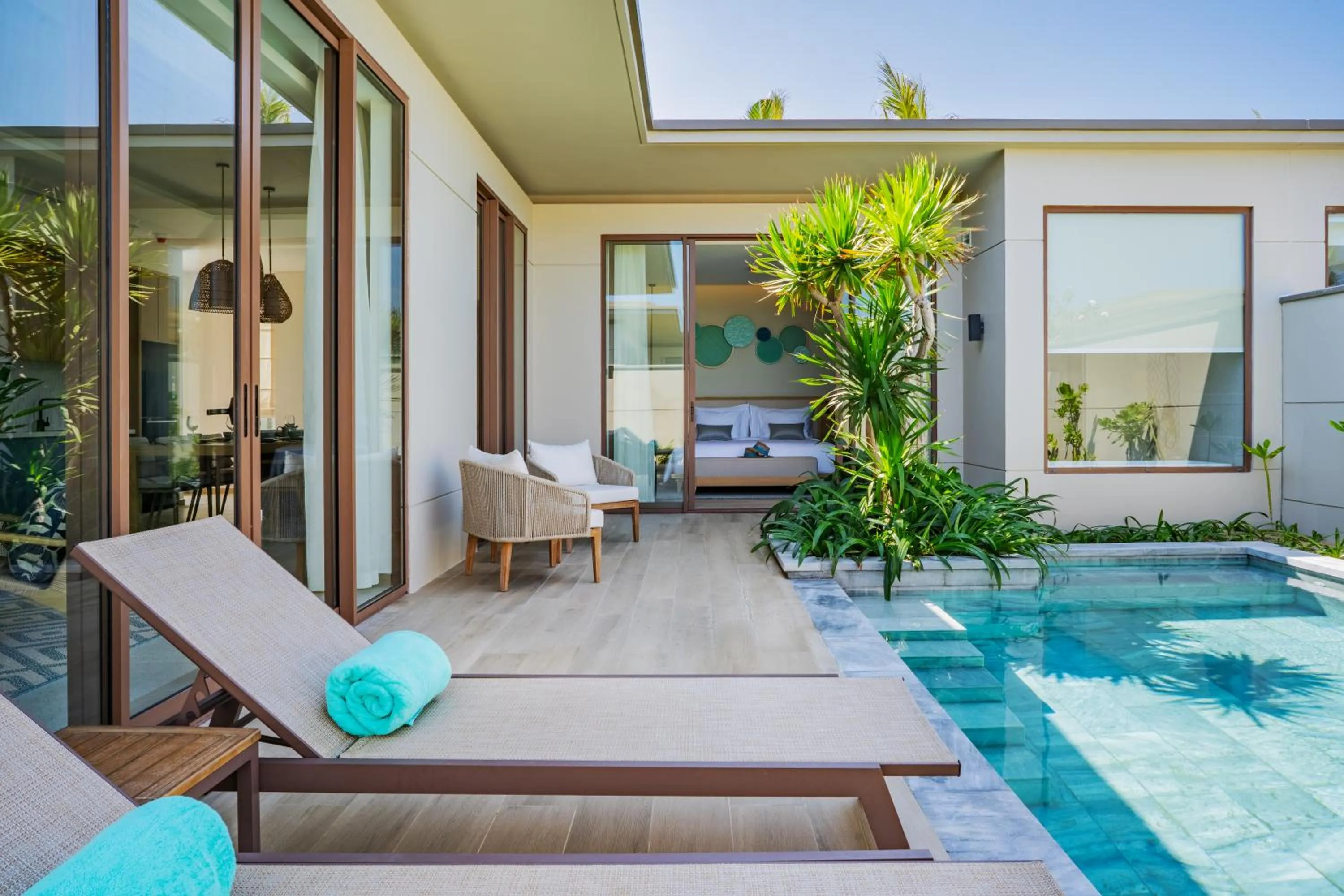 Swimming pool in The Ocean Resort by Fusion Quy Nhon