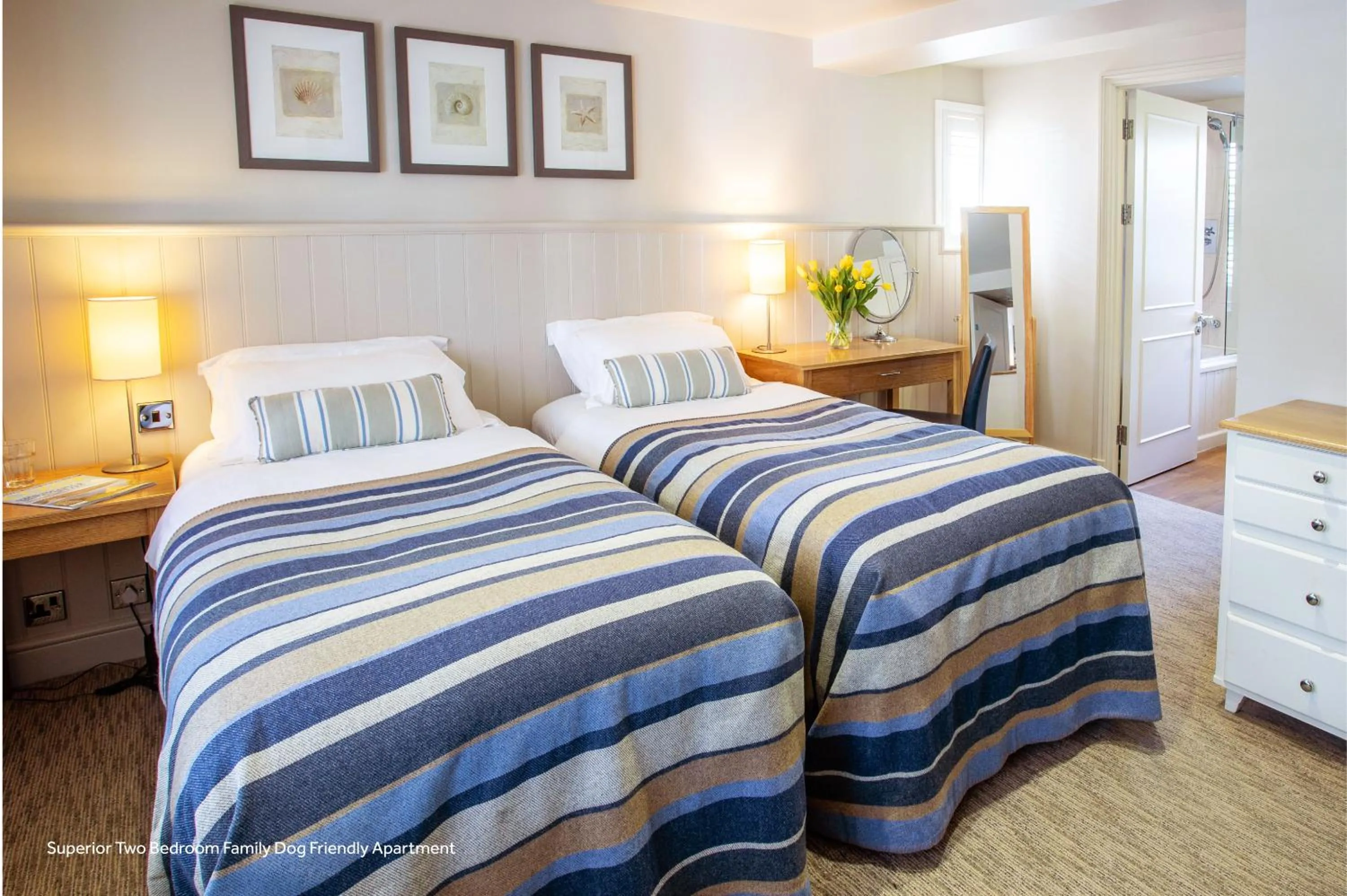 Bed in St Brides Spa Hotel & Village Apartments