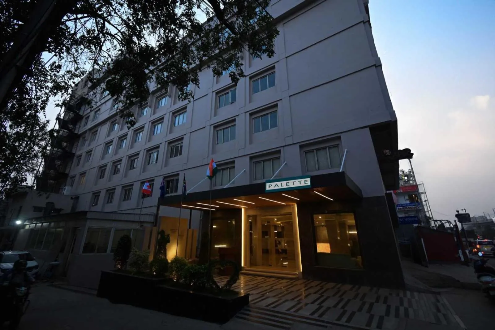 Facade/entrance in Palette Madhapur