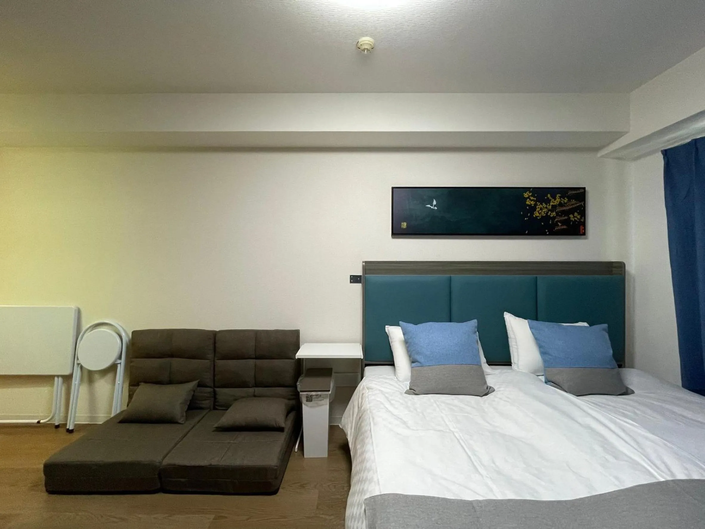 Bed in Sakura Sands Hotel Shinsaibashi