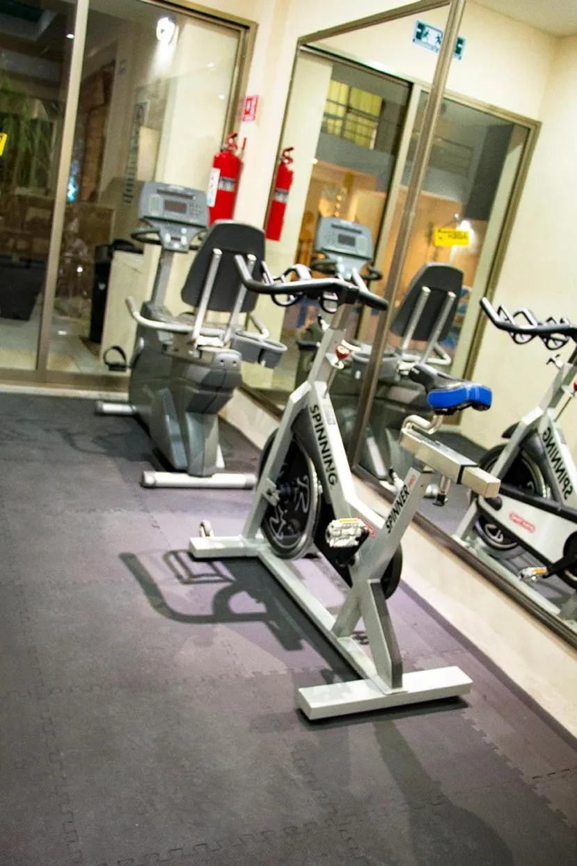 Fitness centre/facilities in Hotel & Suites Domani