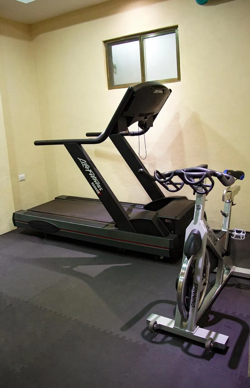 Fitness centre/facilities in Hotel & Suites Domani