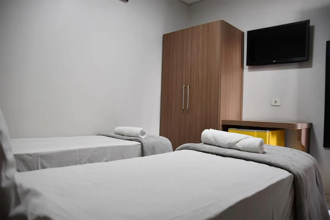 Bed in Hotel Praia Parque