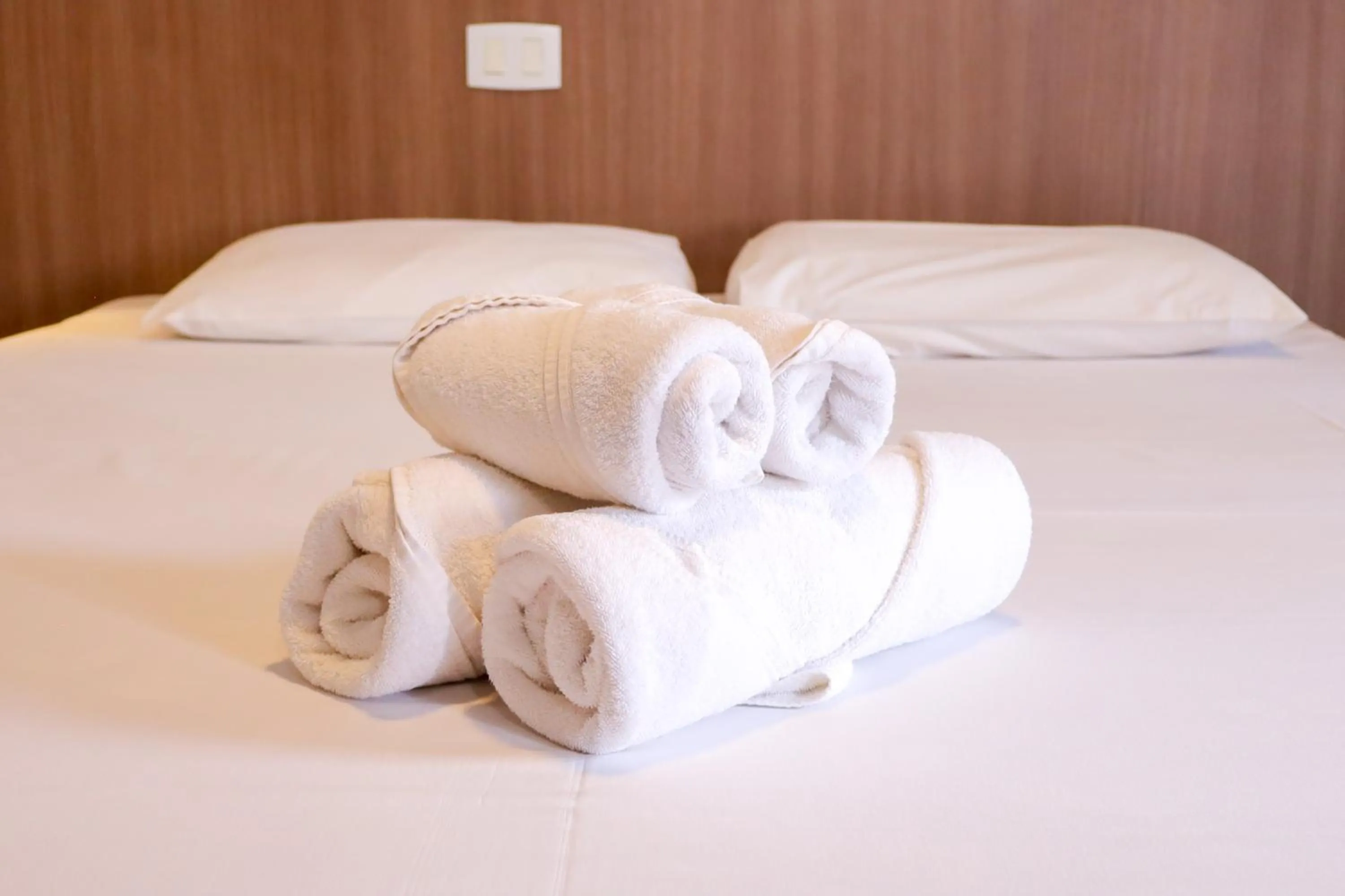 Bed in Hotel Praia Parque