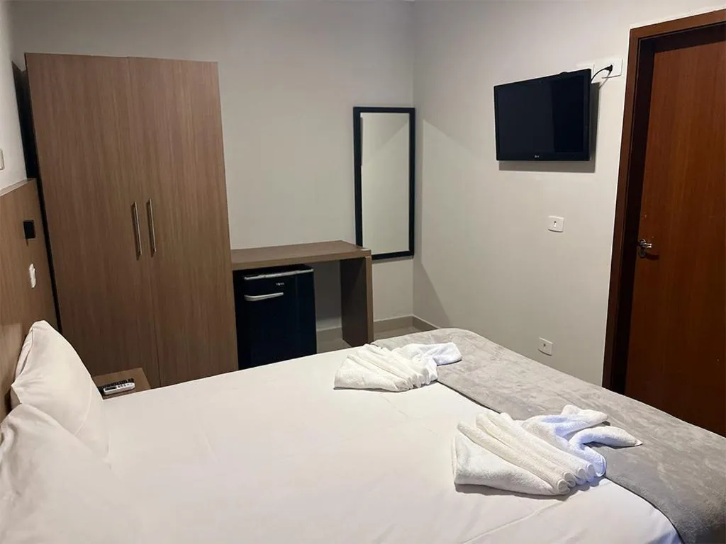 Bed in Hotel Praia Parque