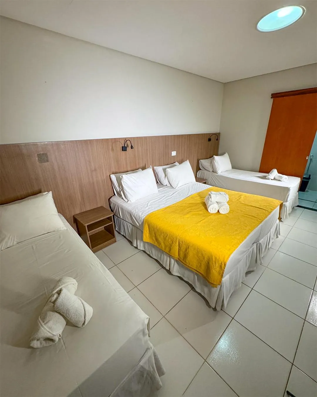 Bed in Hotel Praia Parque