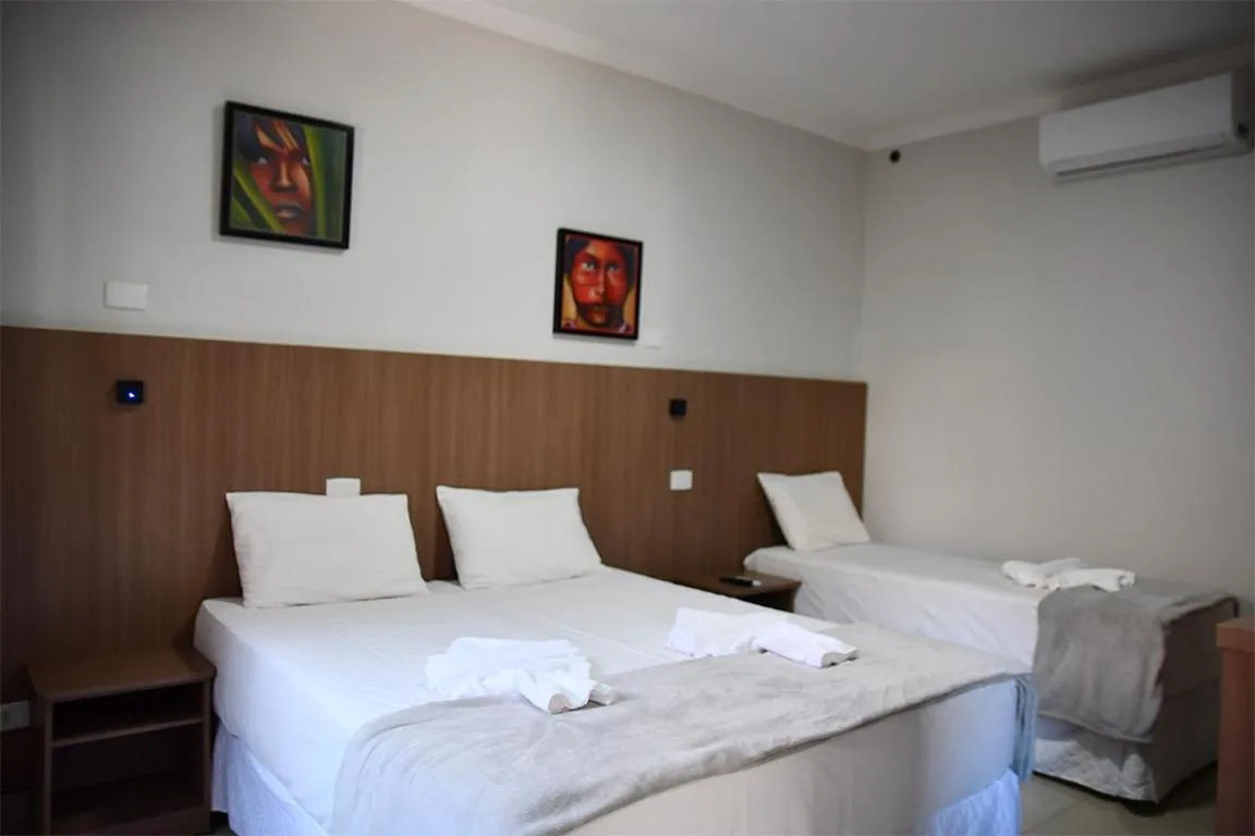 Bed in Hotel Praia Parque