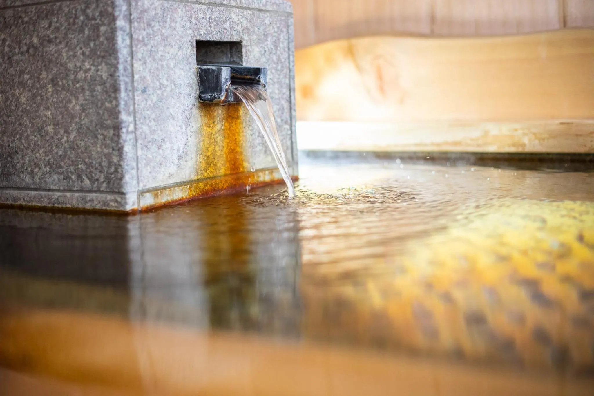Hot Spring Bath in Ryokan Toyotomi