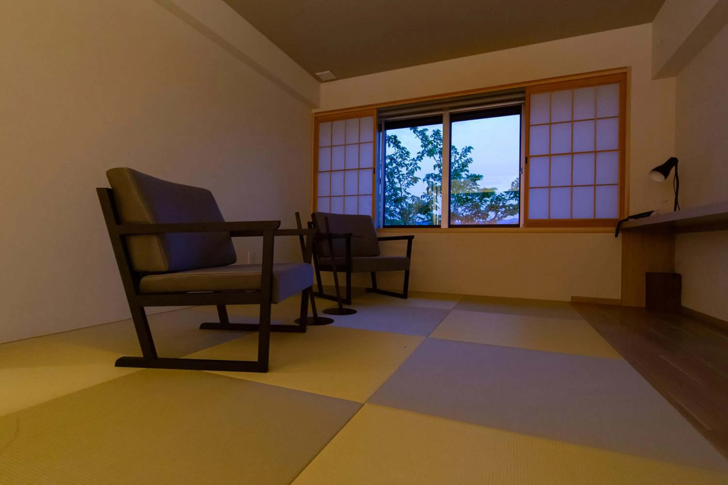 Living room in Ryokan Toyotomi