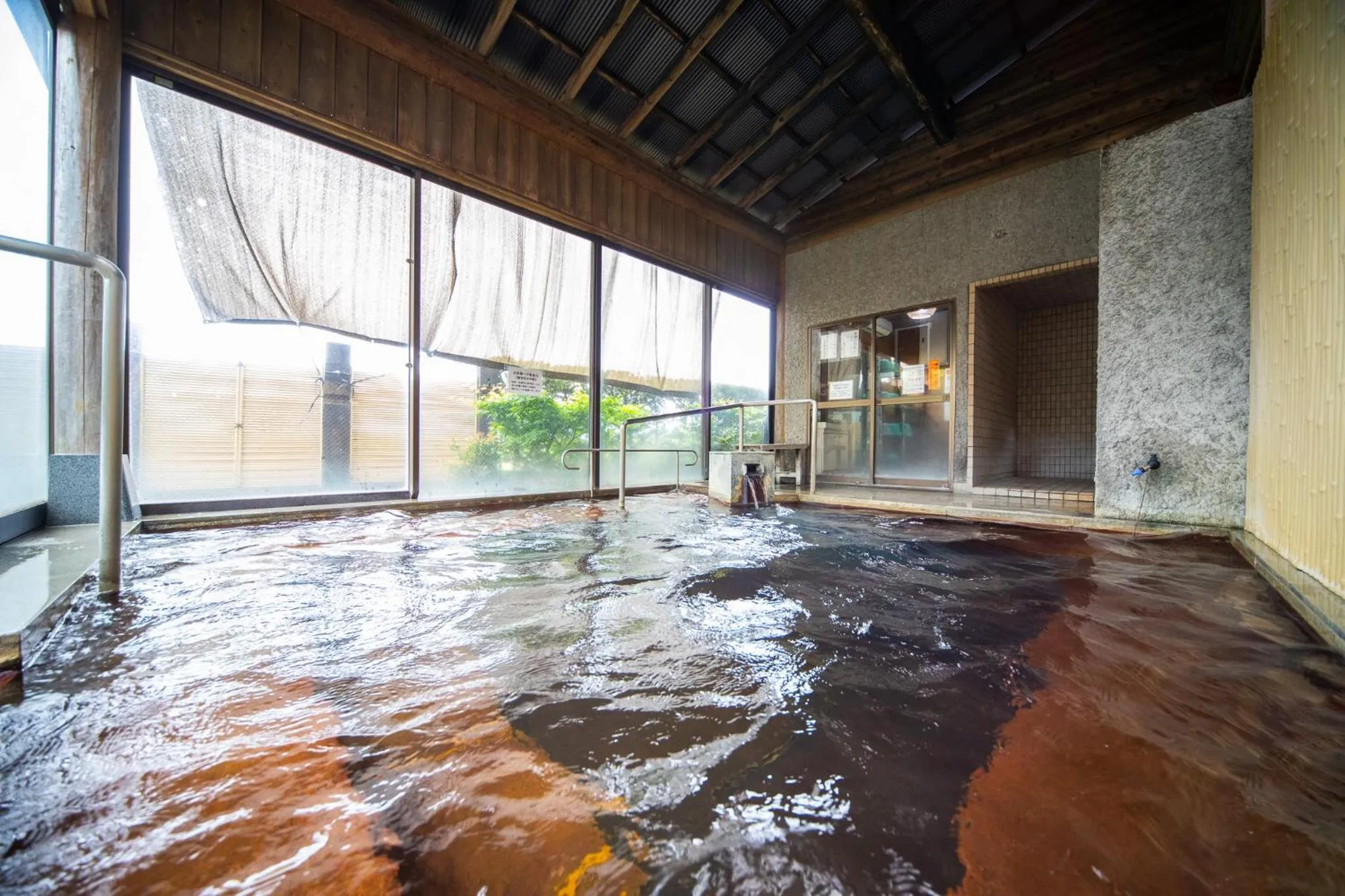 Hot Spring Bath in Ryokan Toyotomi