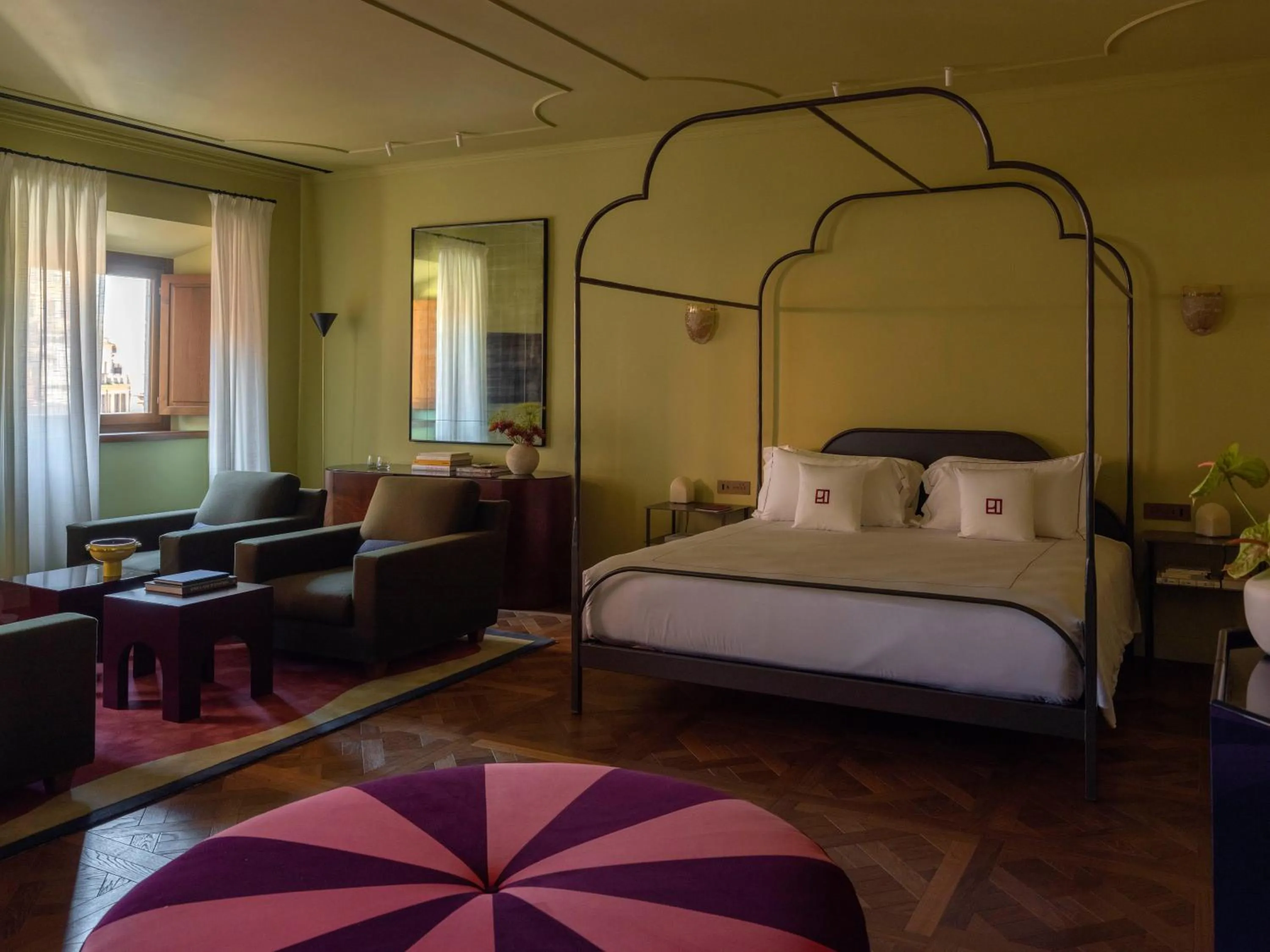 Bedroom, Bed in Palazzo Talìa - Small Luxury Hotels of the World