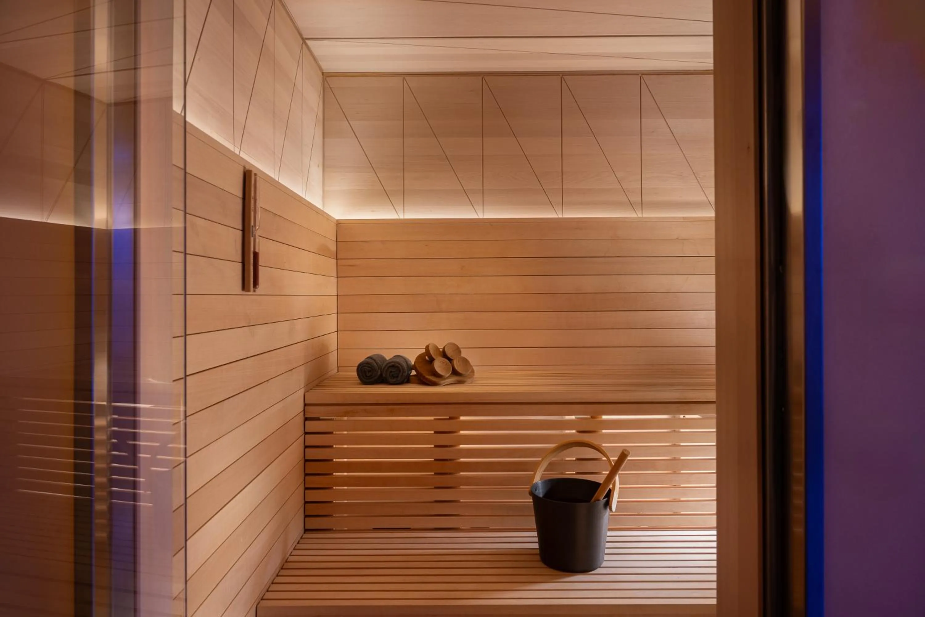 Sauna in Palazzo Talìa - Small Luxury Hotels of the World
