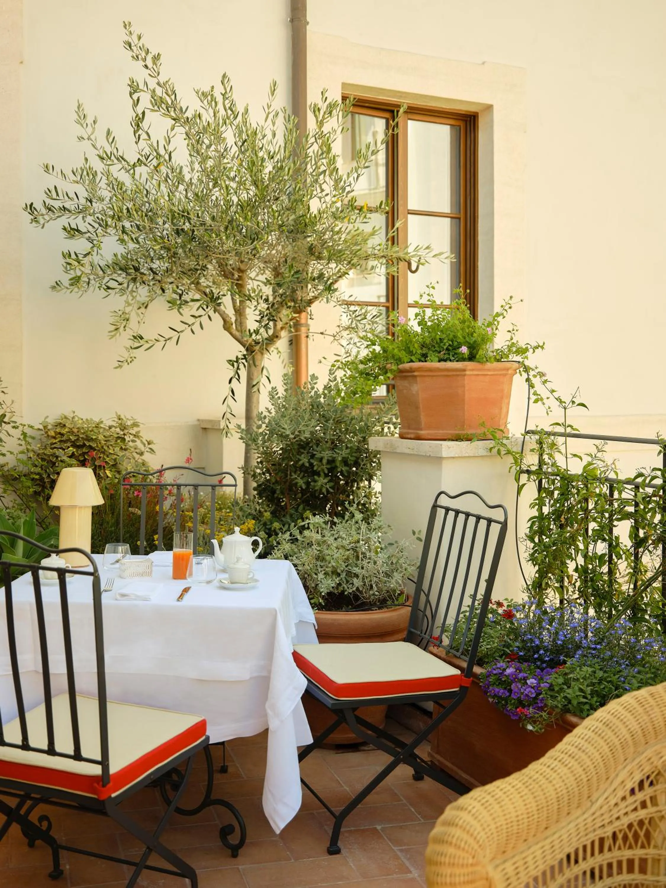Balcony/Terrace in Palazzo Talìa - Small Luxury Hotels of the World