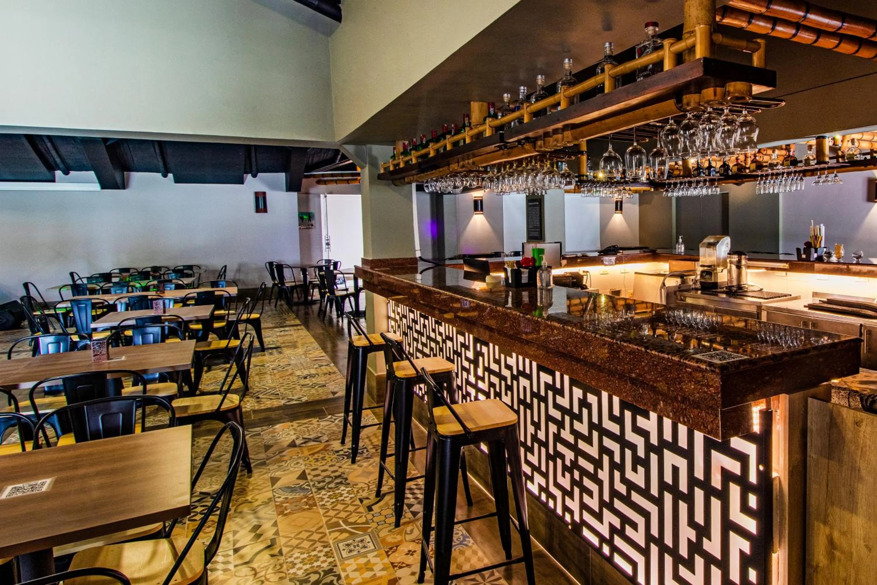 Lounge or bar in Hotel Campestre las Camelias