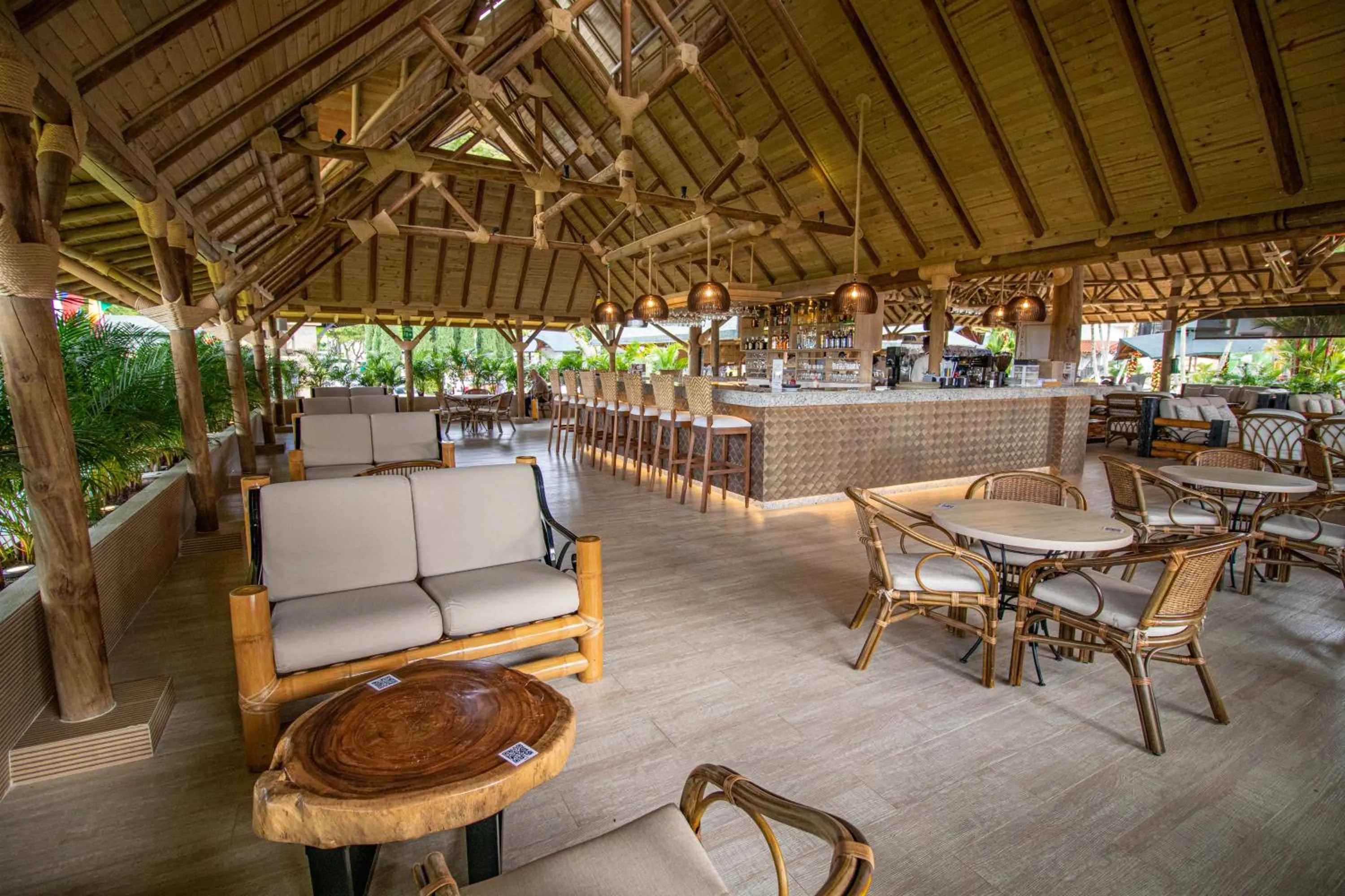 Lounge or bar in Hotel Campestre las Camelias