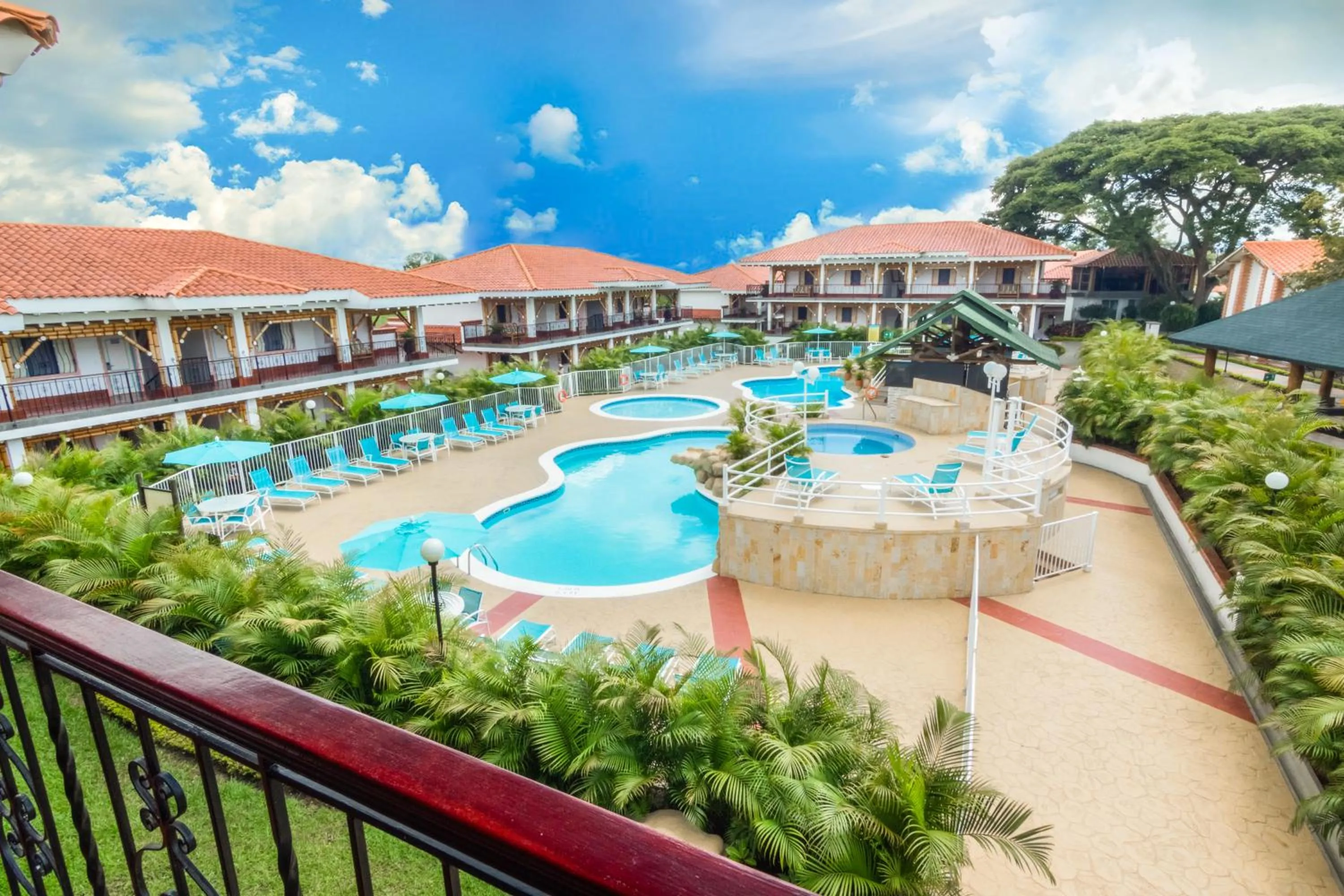 Balcony/Terrace in Hotel Campestre las Camelias