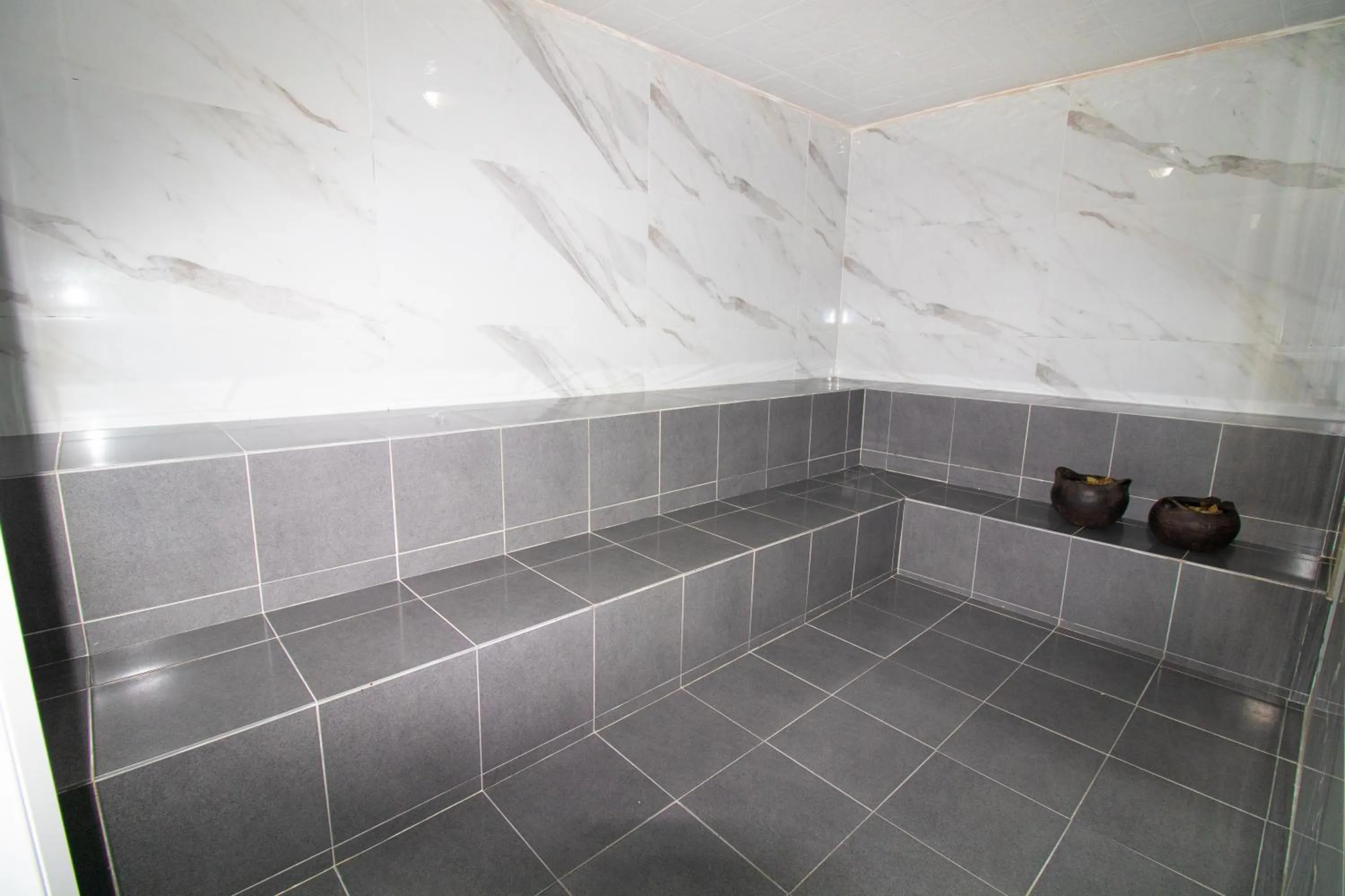 Steam room in Hotel Campestre las Camelias