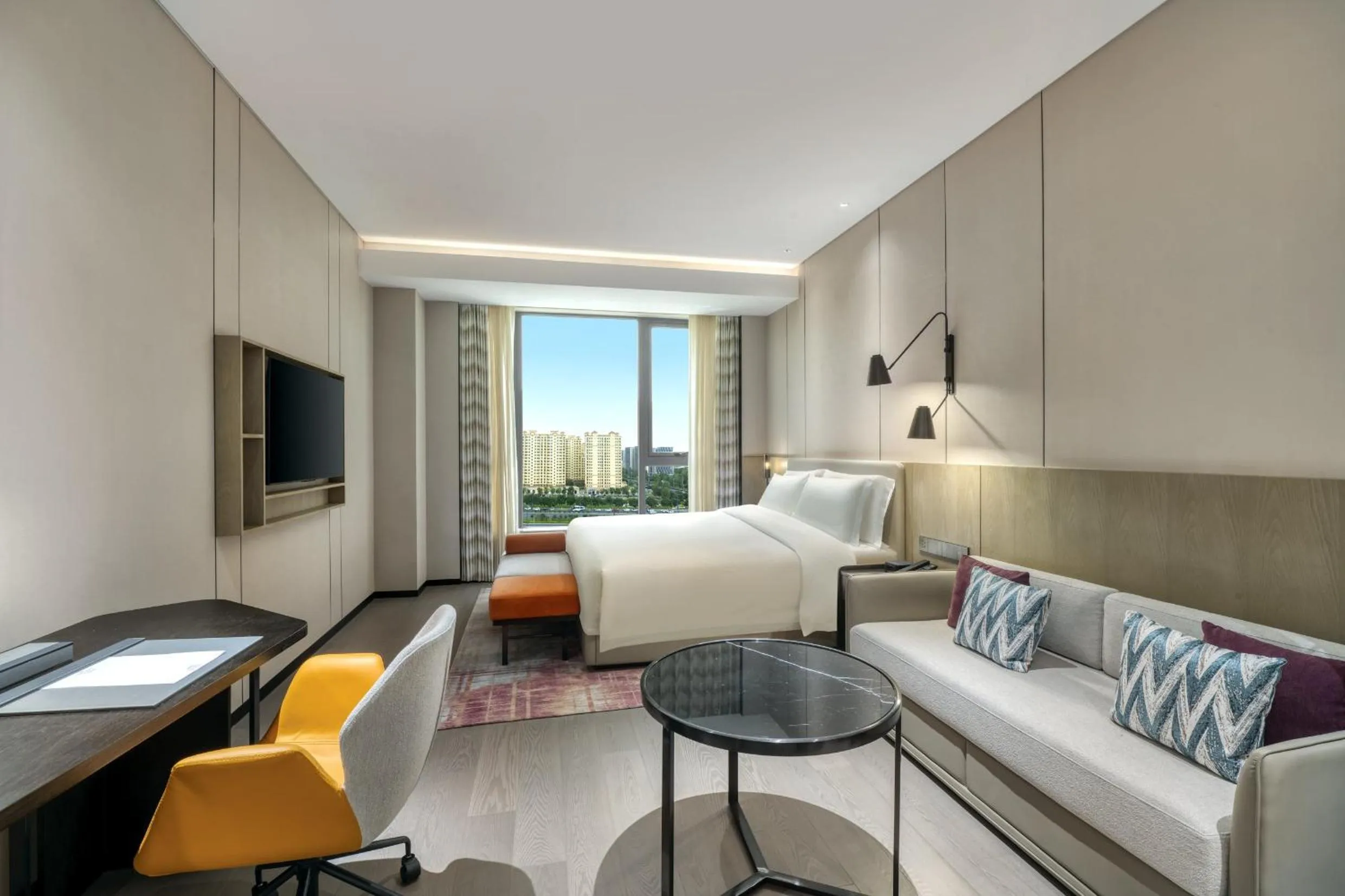 Photo of the whole room in Crowne Plaza Lanzhou New Area by IHG