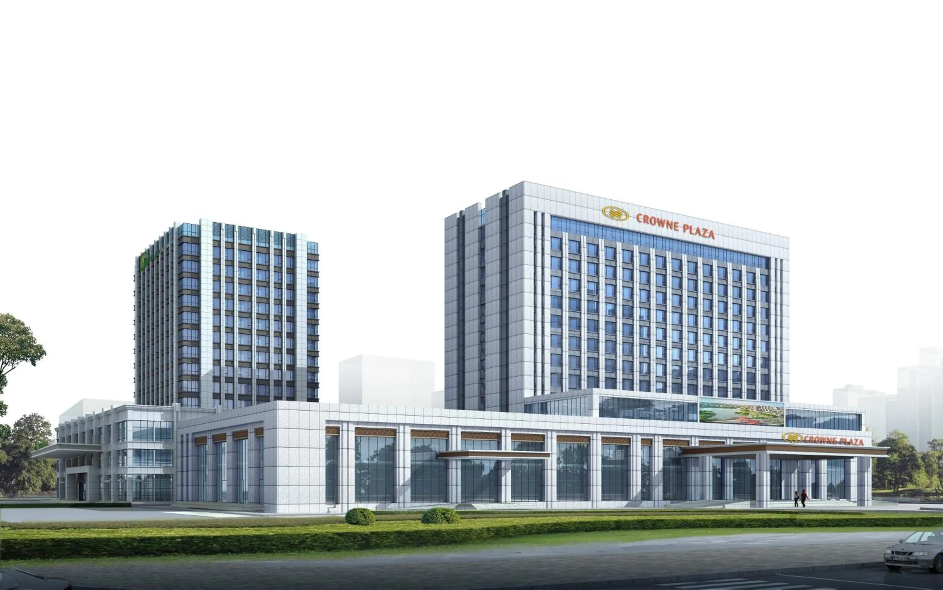 Property building in Crowne Plaza Lanzhou New Area by IHG