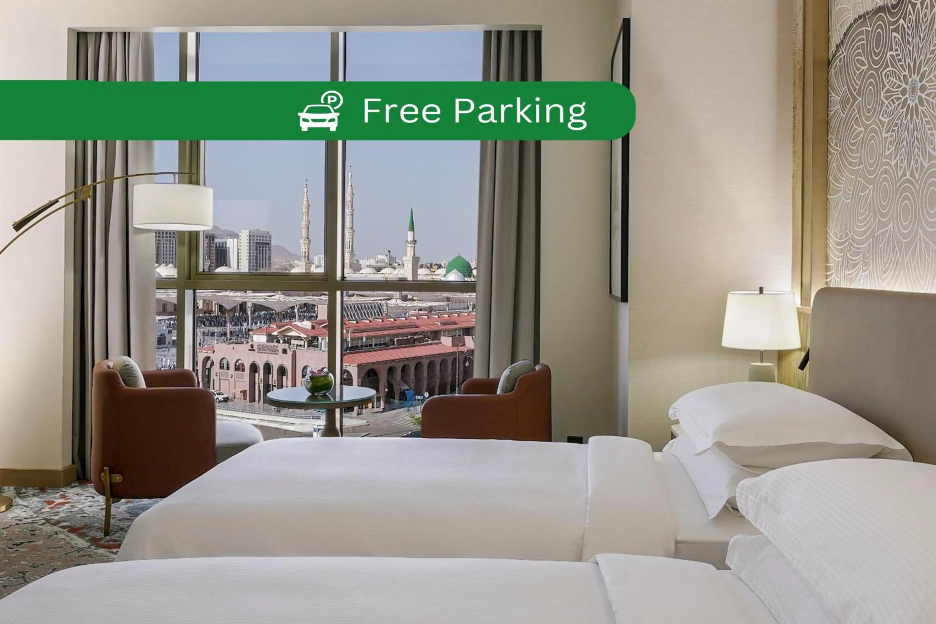 Bed in Rotana Al Manakha Madinah