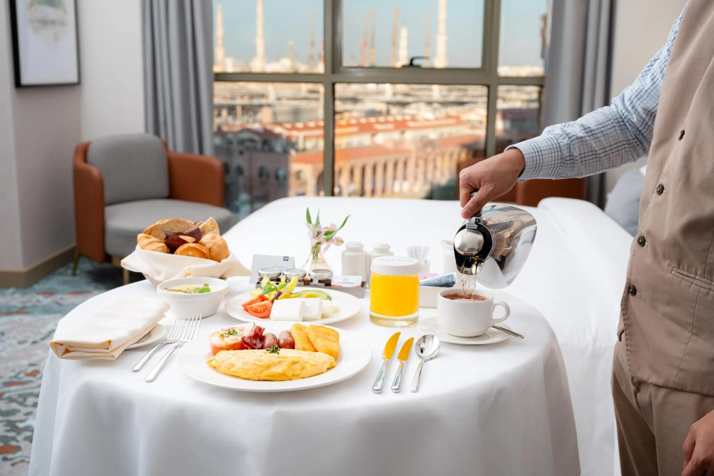 room service in Rotana Al Manakha Madinah