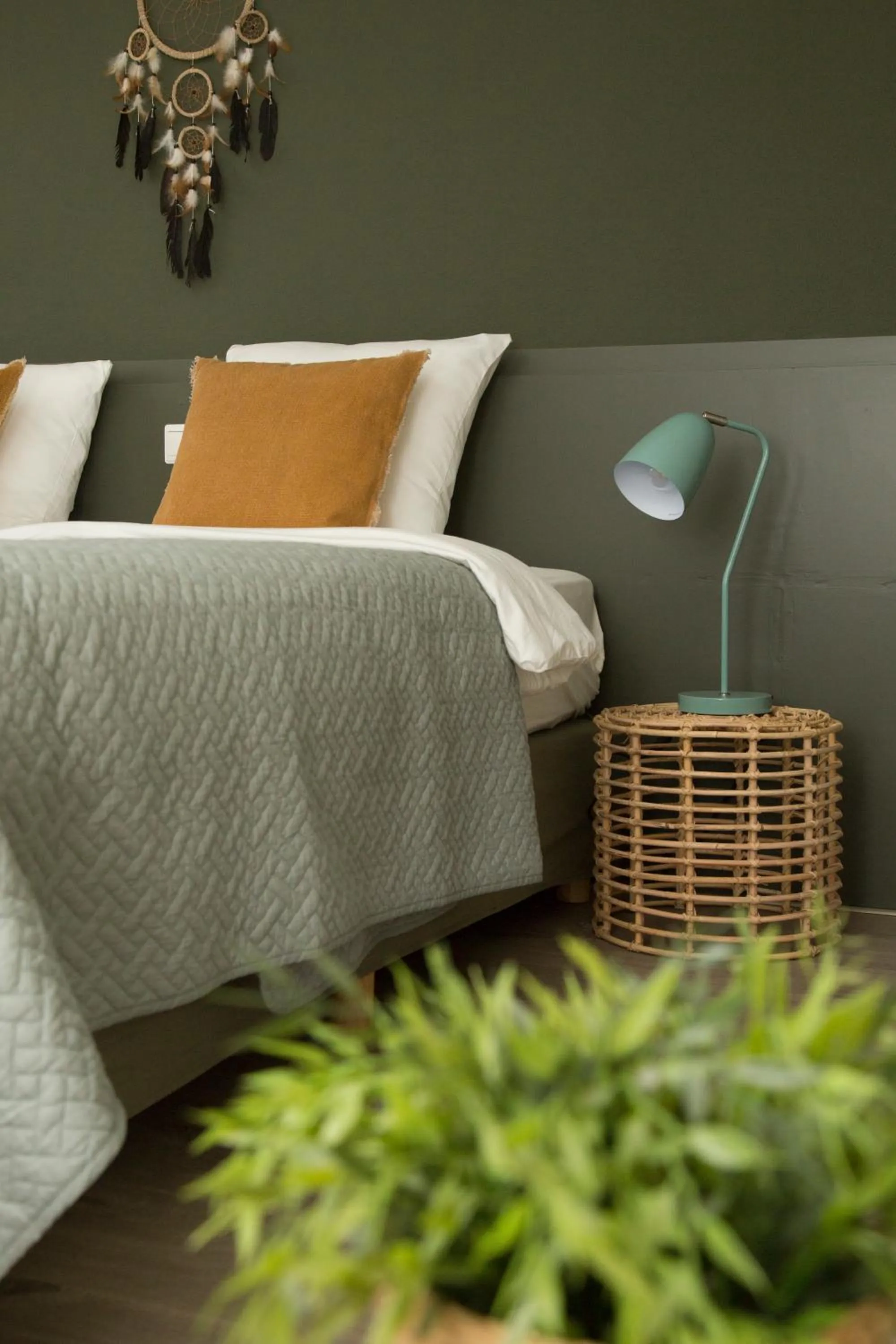 Bedroom, Bed in Hotel - Restaurant De 4 Jaargetijden