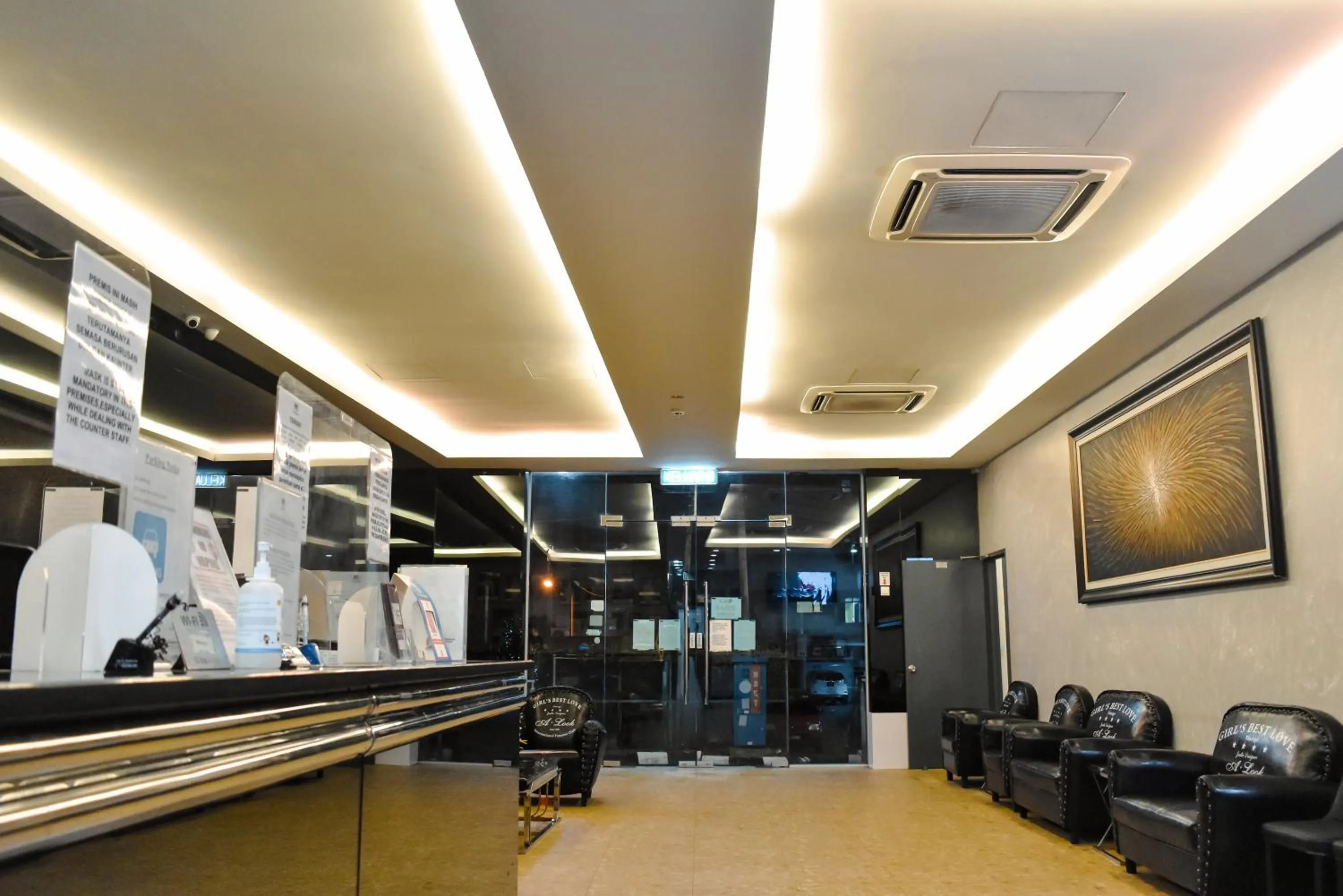 Lobby or reception in J Suites Hotel